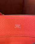 Hermès So Kelly 26 Verso In Rouge Casaque/ Rose Jaipur Togo (2012)