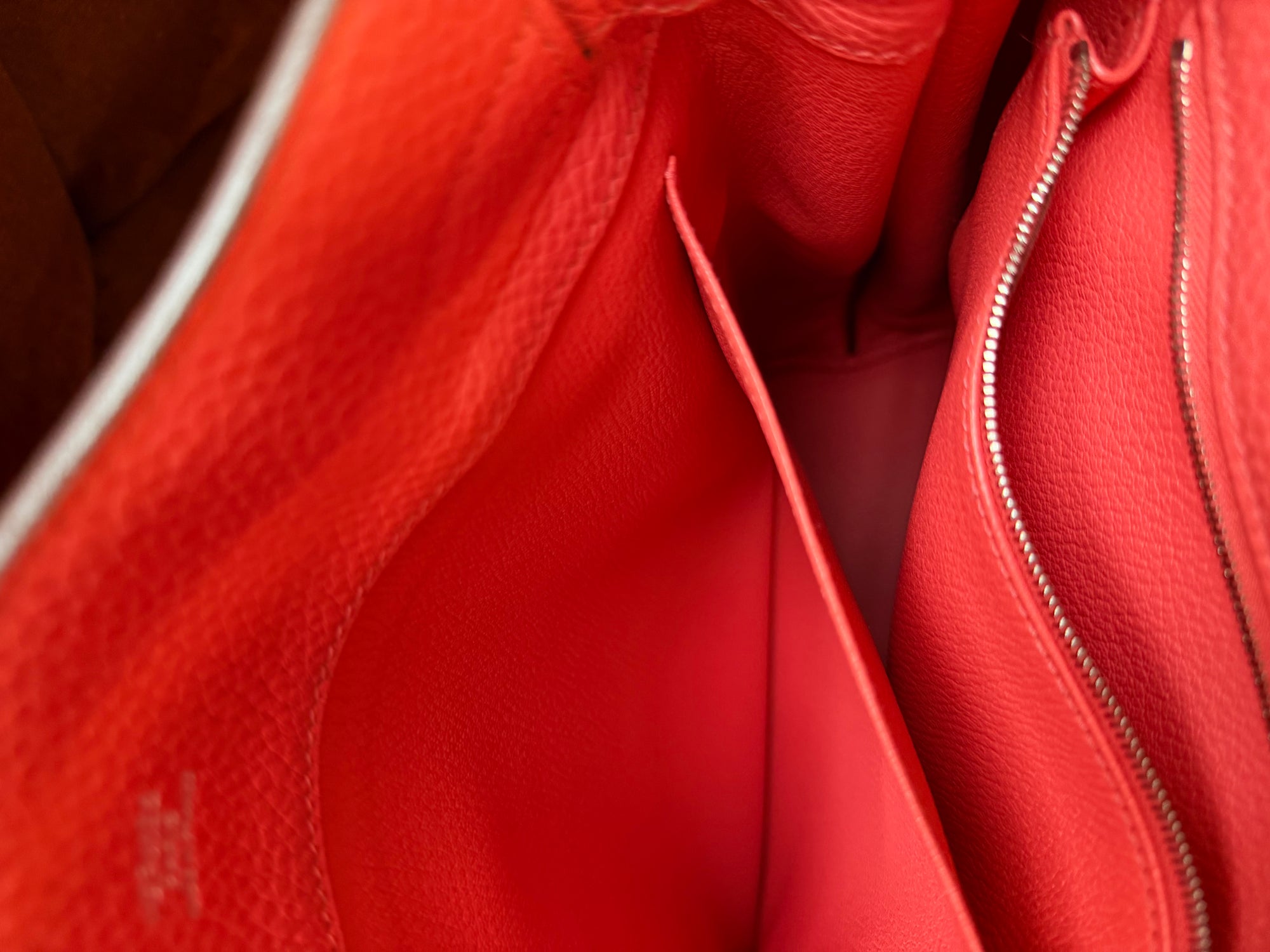 Hermès So Kelly 26 Verso In Rouge Casaque/ Rose Jaipur Togo (2012)