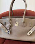 Hermès JPG Shoulder Birkin 42 In Etoupe Togo (2010)