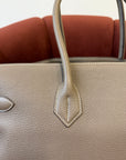 Hermès JPG Shoulder Birkin 42 In Etoupe Togo (2010)