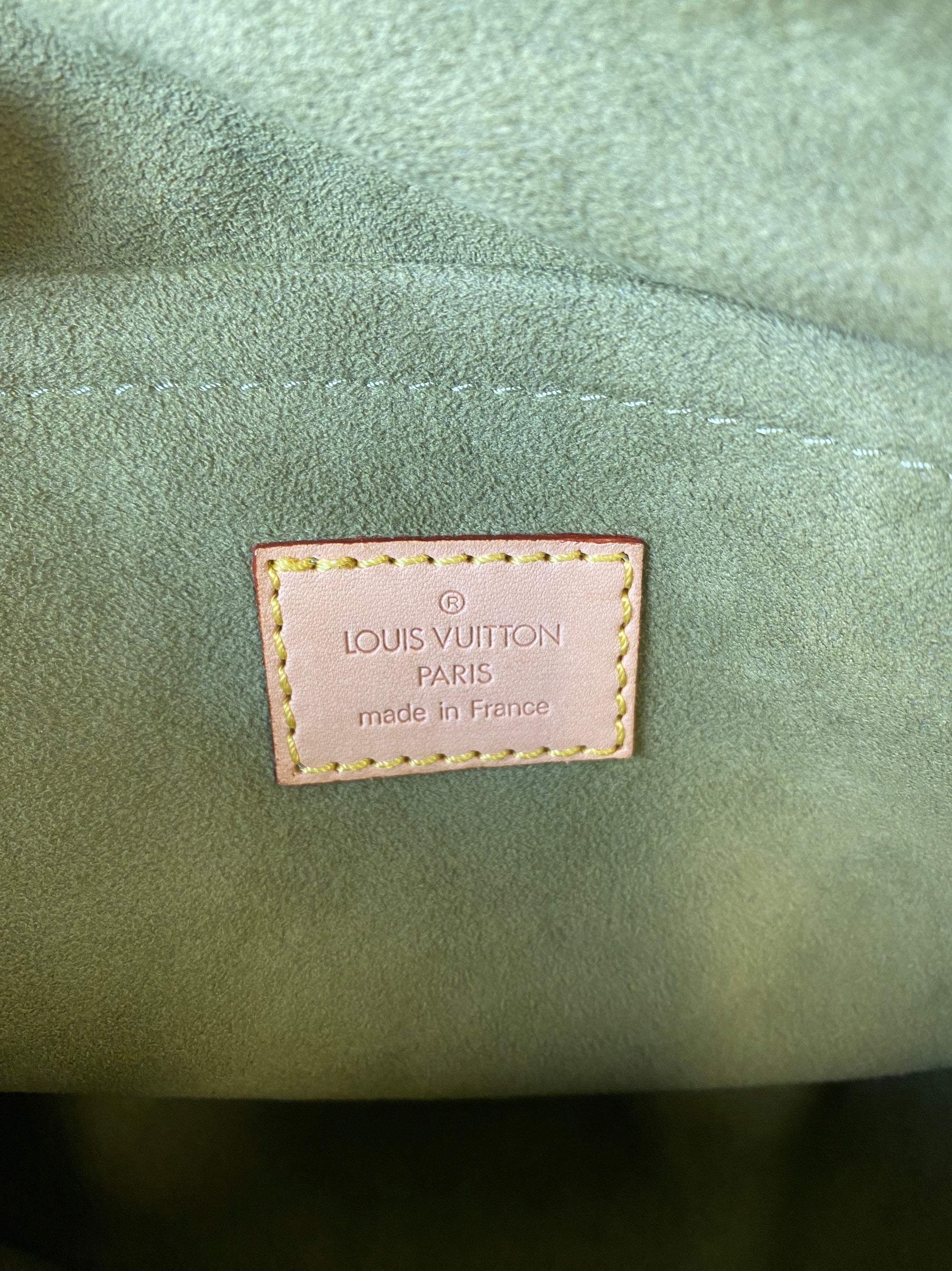 Louis Vuitton Vintage Green Denim Neo Speedy (2006)