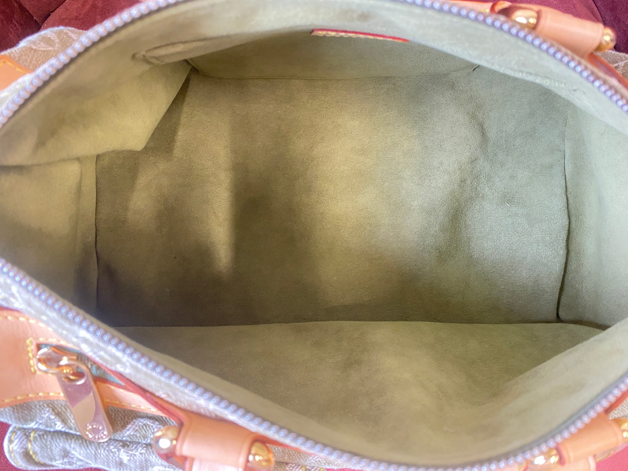 Louis Vuitton Vintage Green Denim Neo Speedy (2006)