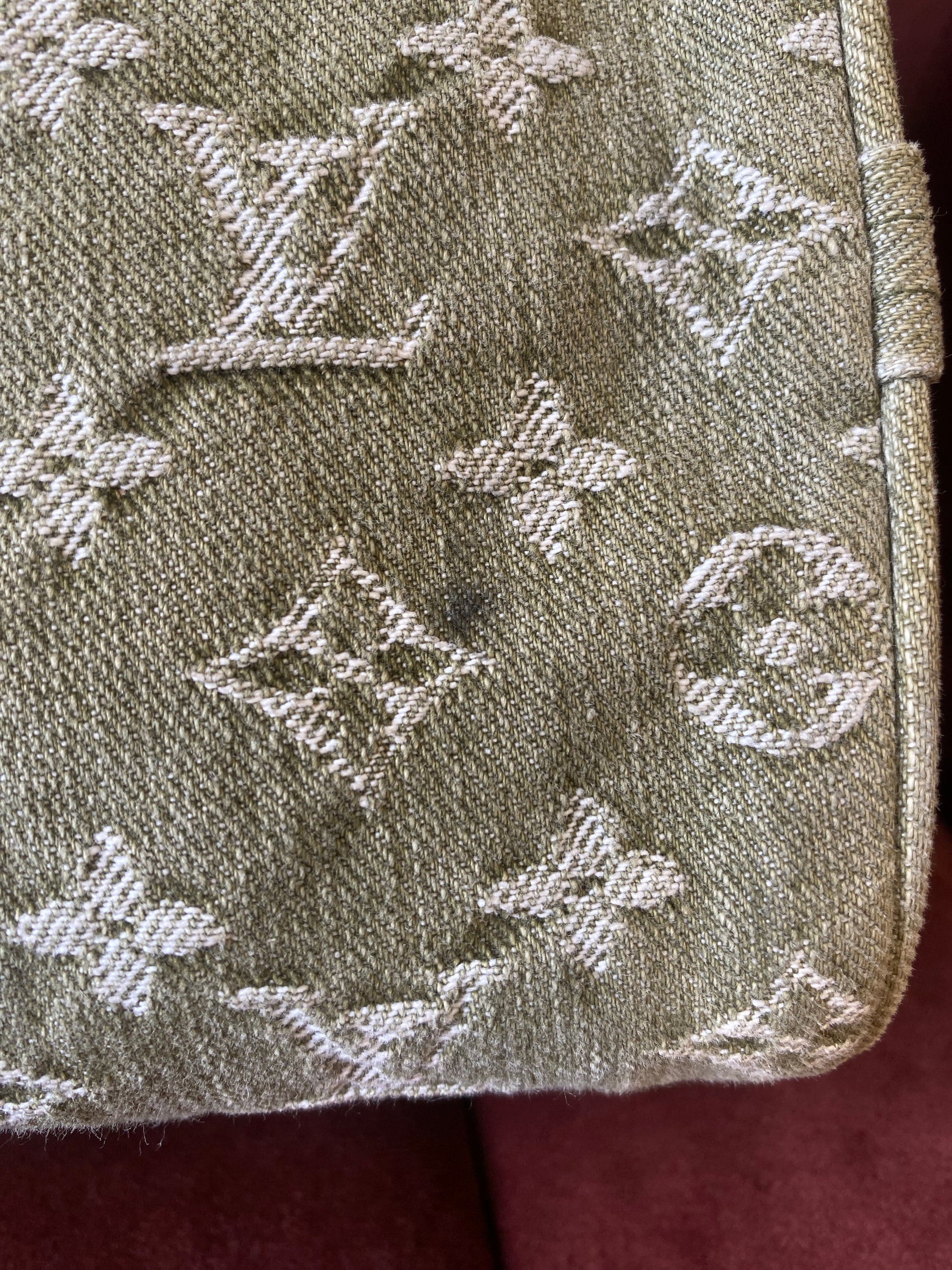 Louis Vuitton Vintage Green Denim Neo Speedy (2006)