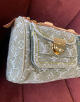 Louis Vuitton Vintage Green Denim Neo Speedy (2006)