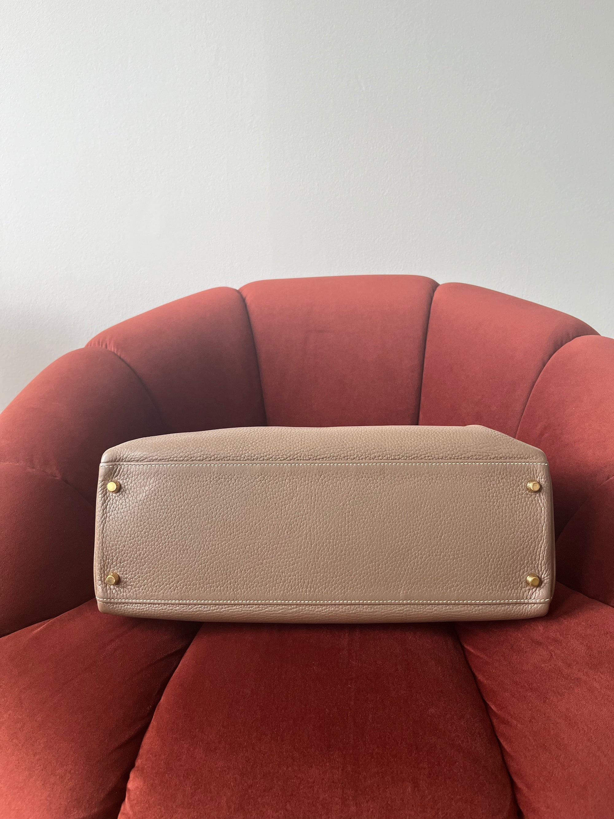 Hermès Kelly 40 In Etoupe Togo (2006)