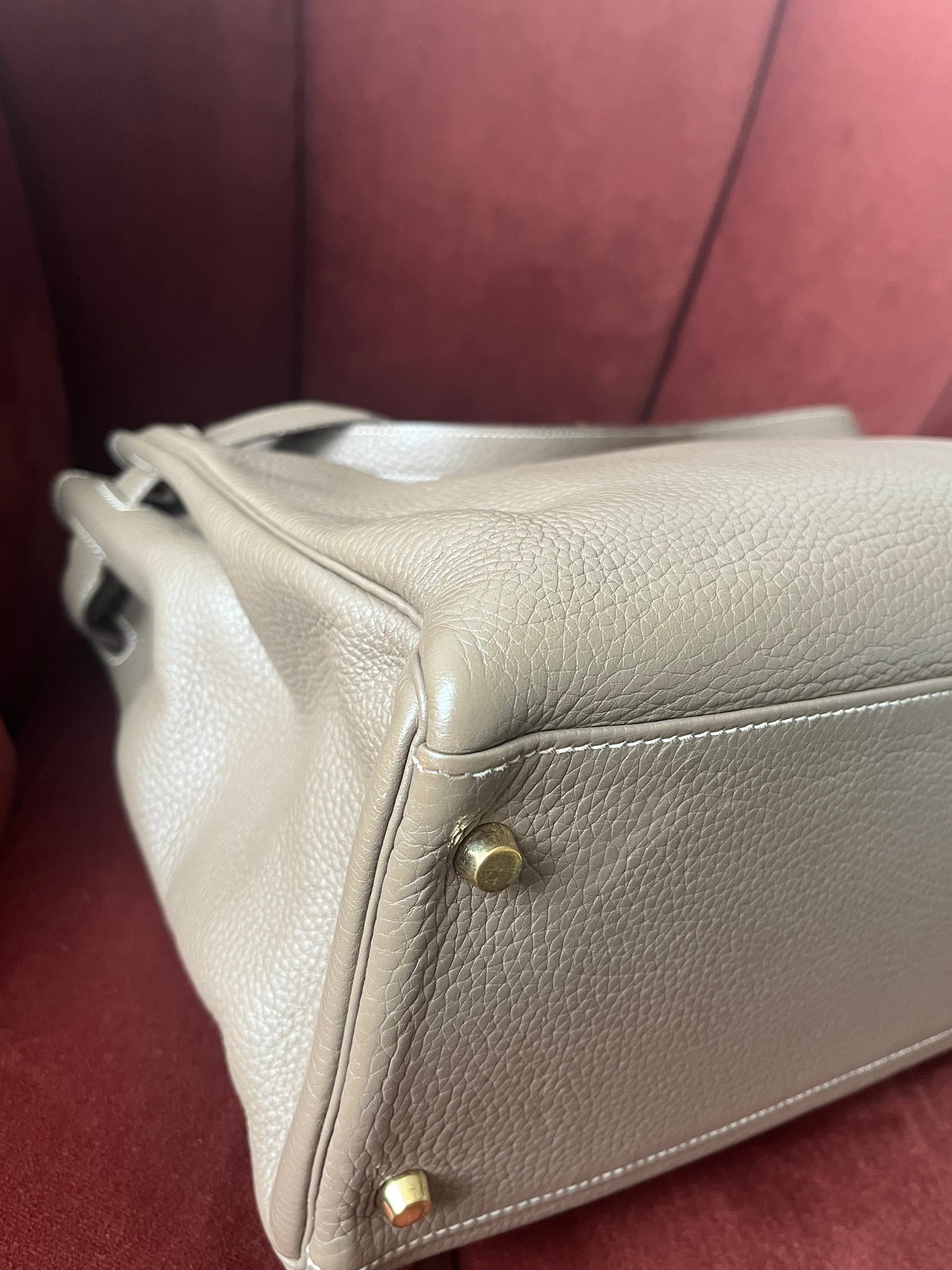 Hermès Kelly 40 In Etoupe Togo (2006)
