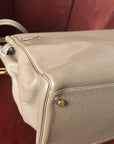 Hermès Kelly 40 In Etoupe Togo (2006)