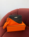 Hermès Kelly Pochette In Black Evergrain (2006)