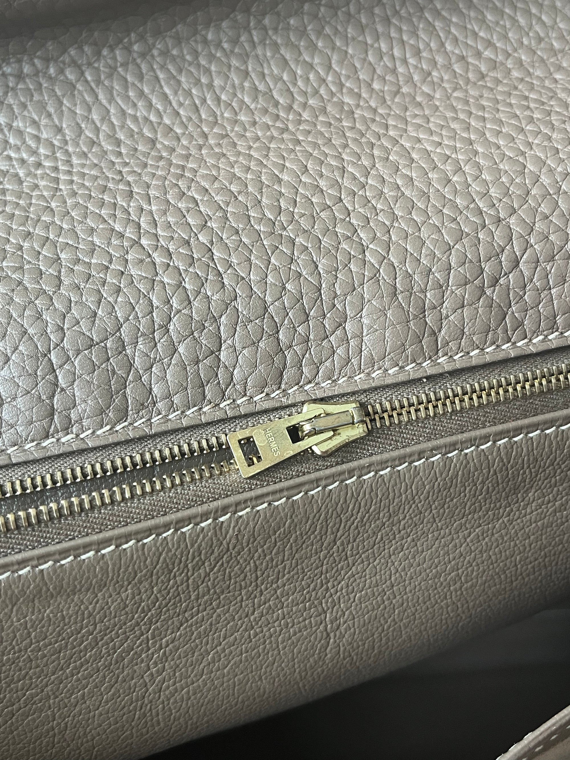 Hermès Kelly 40 In Etoupe Togo (2006)