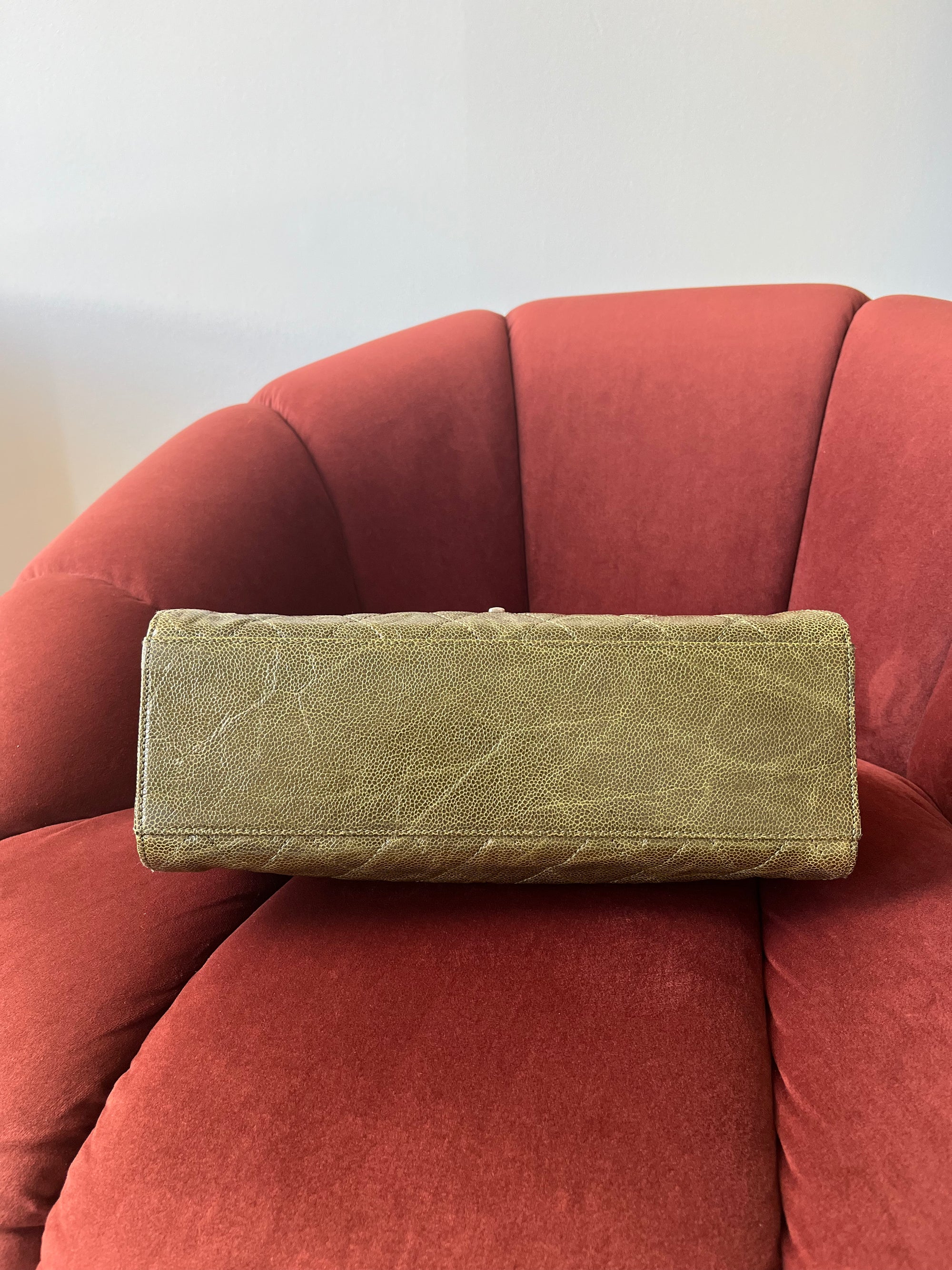Chanel Paris-Edinburgh Crumpled Crave Jumbo Flap (2012)