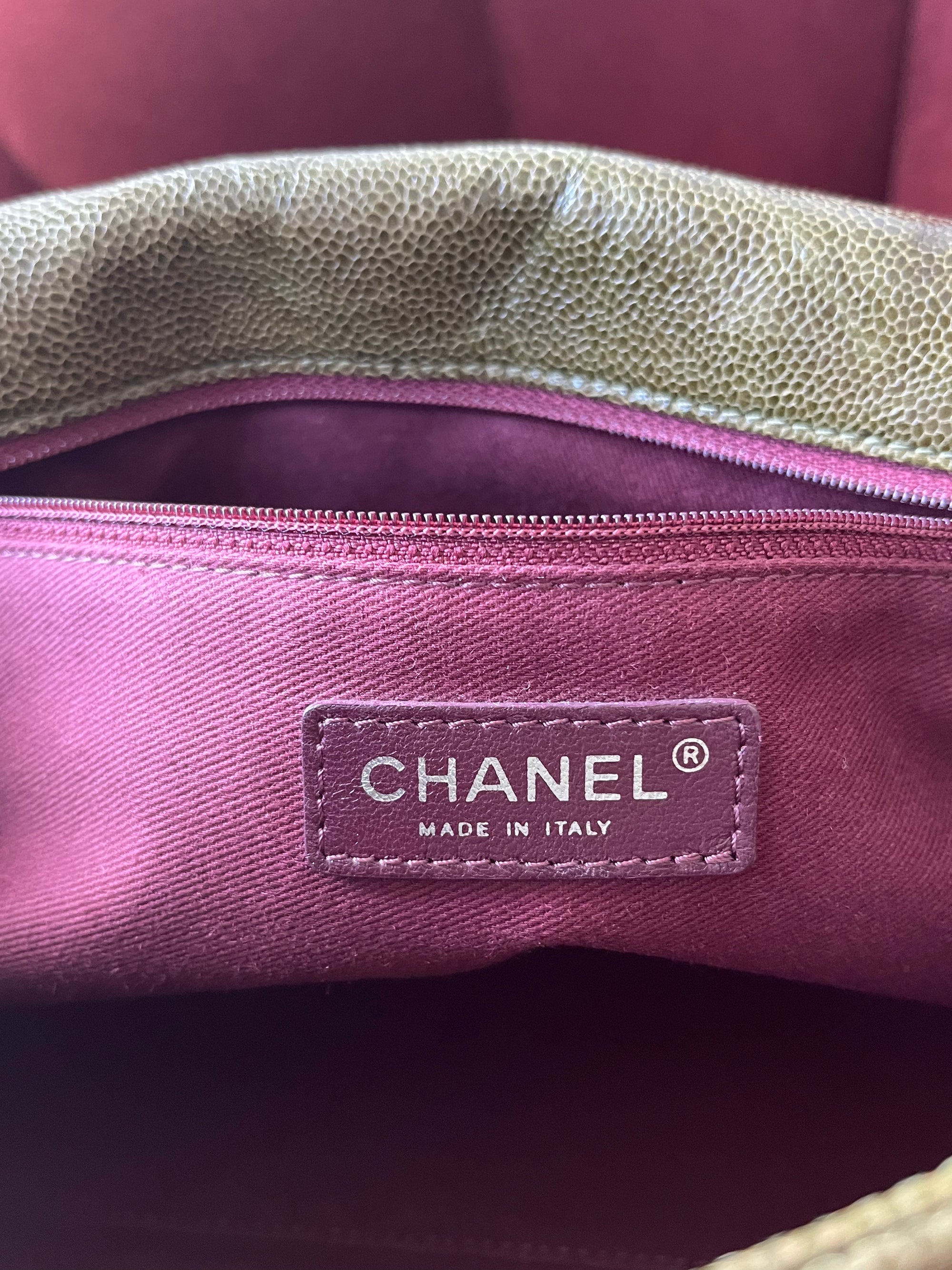 Chanel Paris-Edinburgh Crumpled Crave Jumbo Flap (2012)