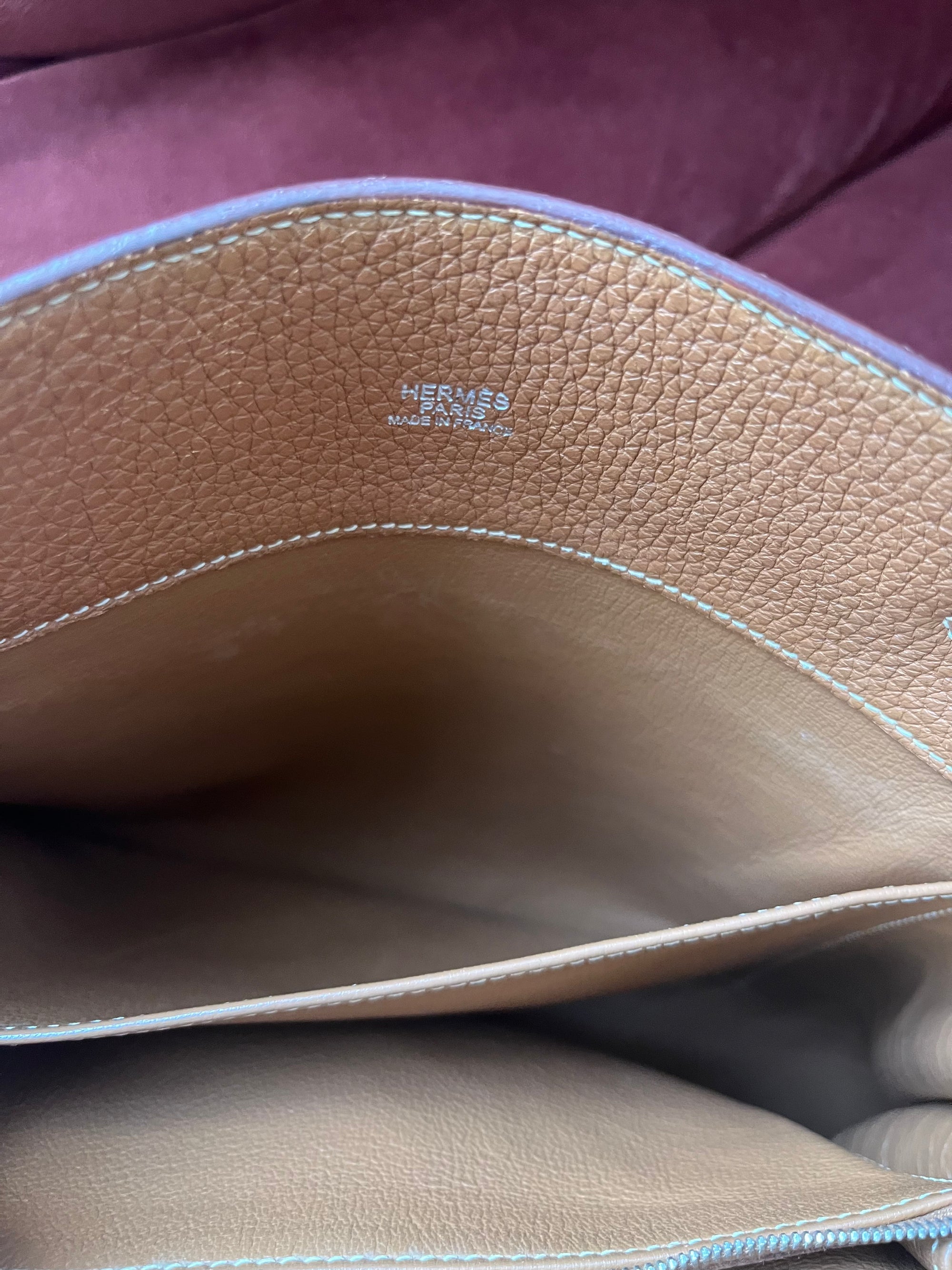 Hermès So Kelly 26 In Gold Togo (2009)
