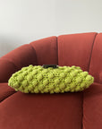 Fendi Vintage Lime Green Wool Baguette