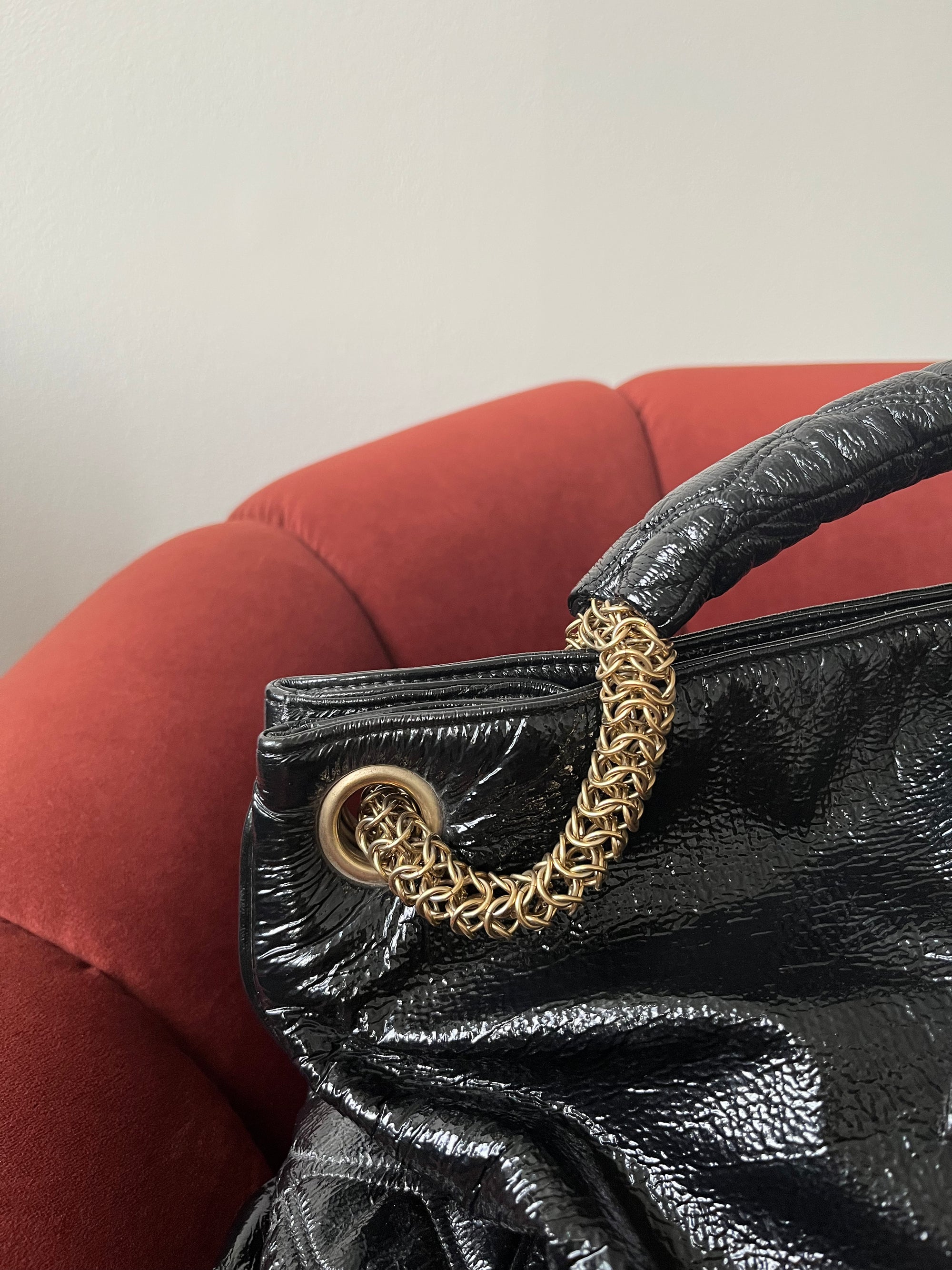 Chanel Rodeo Drive Patent Leather Hobo (2008)