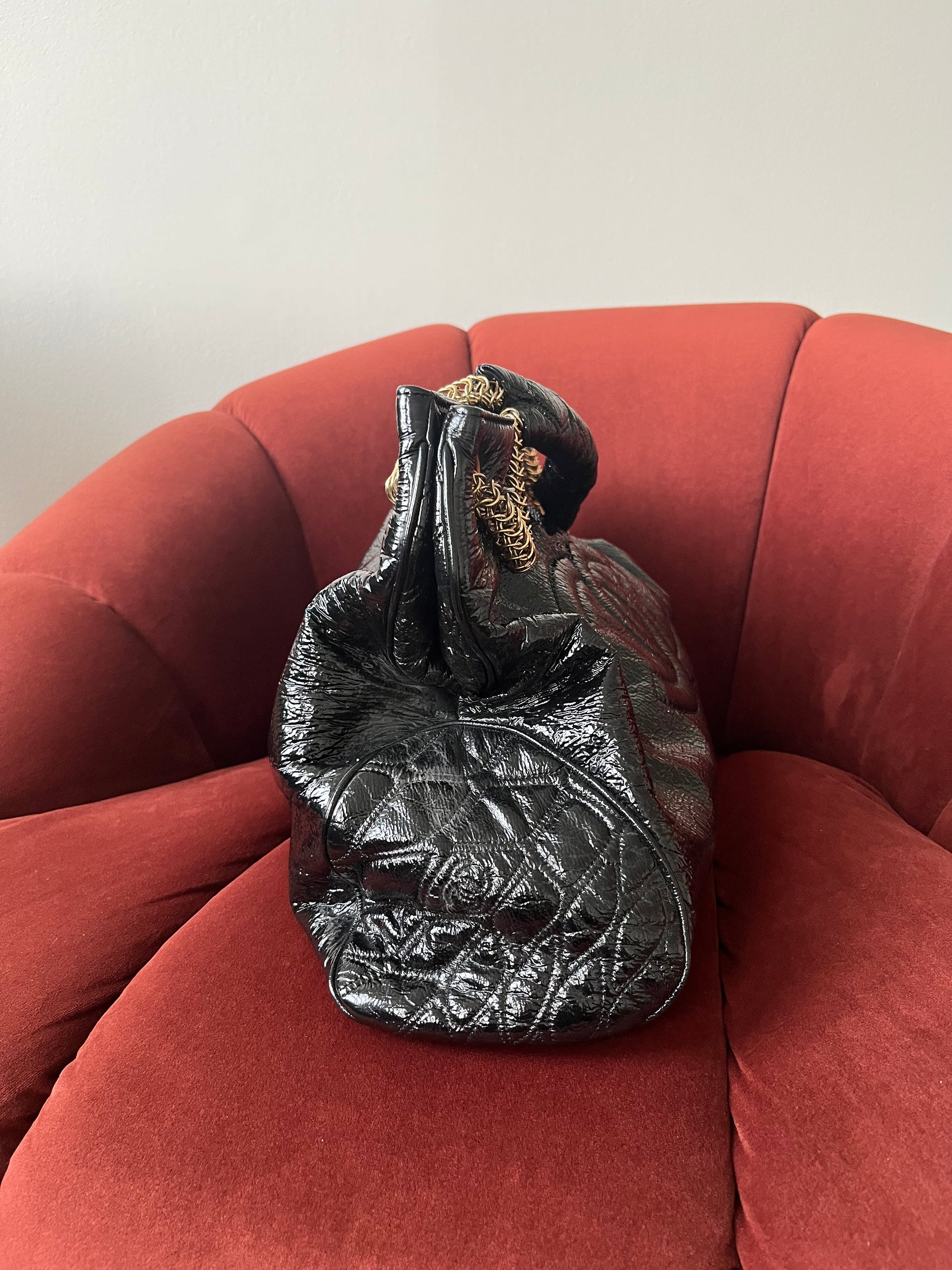 Chanel Rodeo Drive Patent Leather Hobo (2008)
