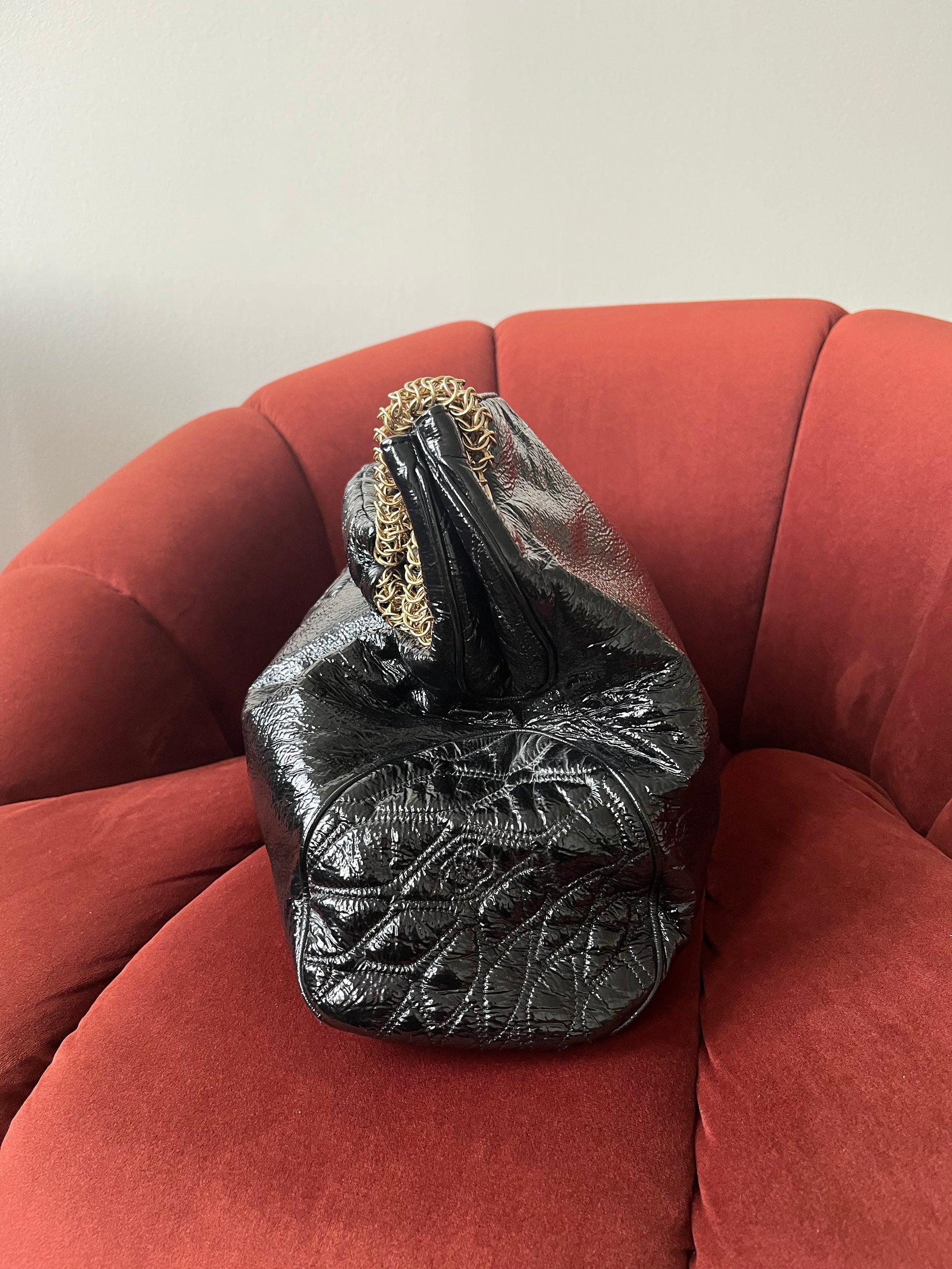 Chanel Rodeo Drive Patent Leather Hobo (2008)