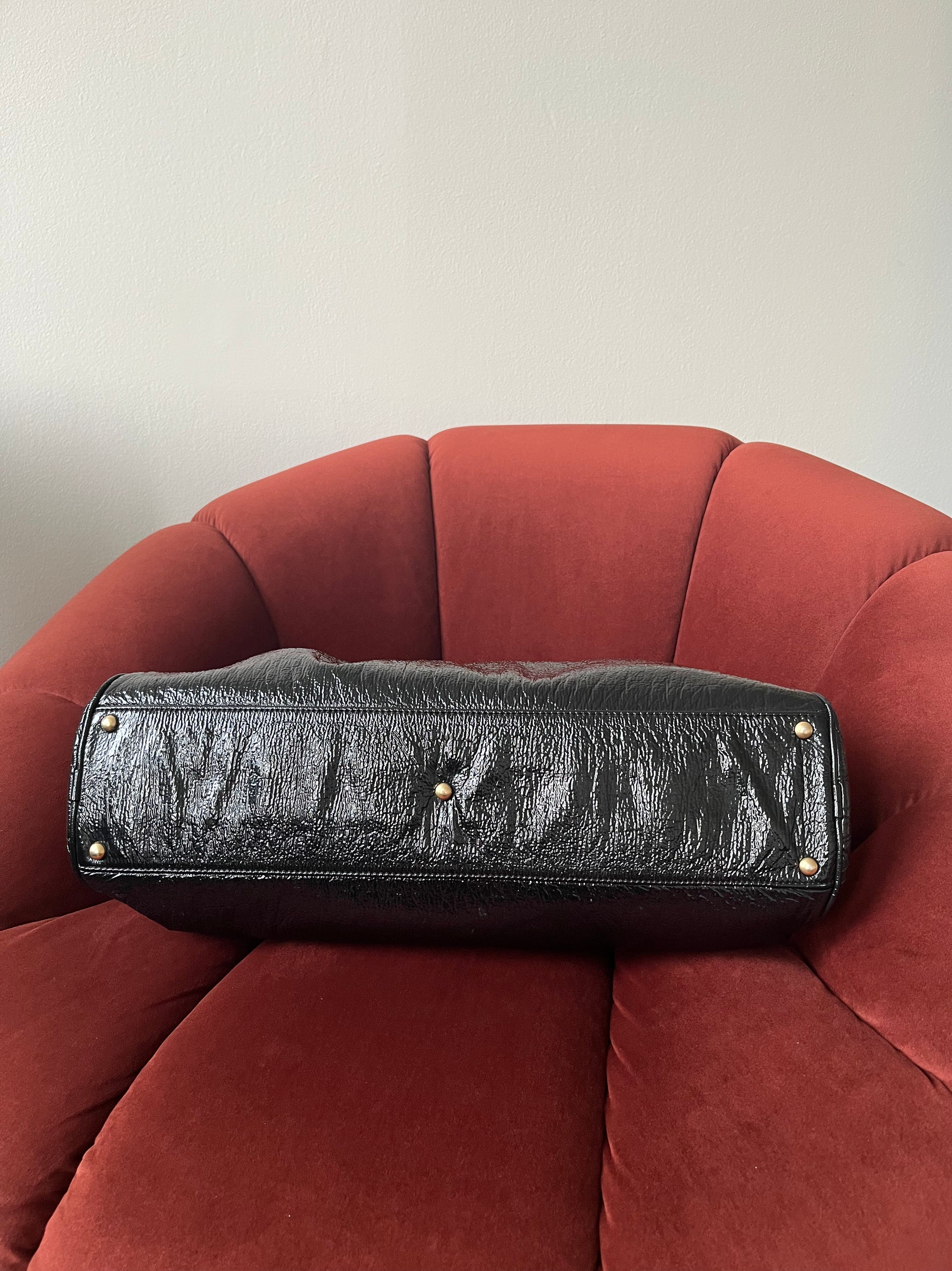 Chanel Rodeo Drive Patent Leather Hobo (2008)