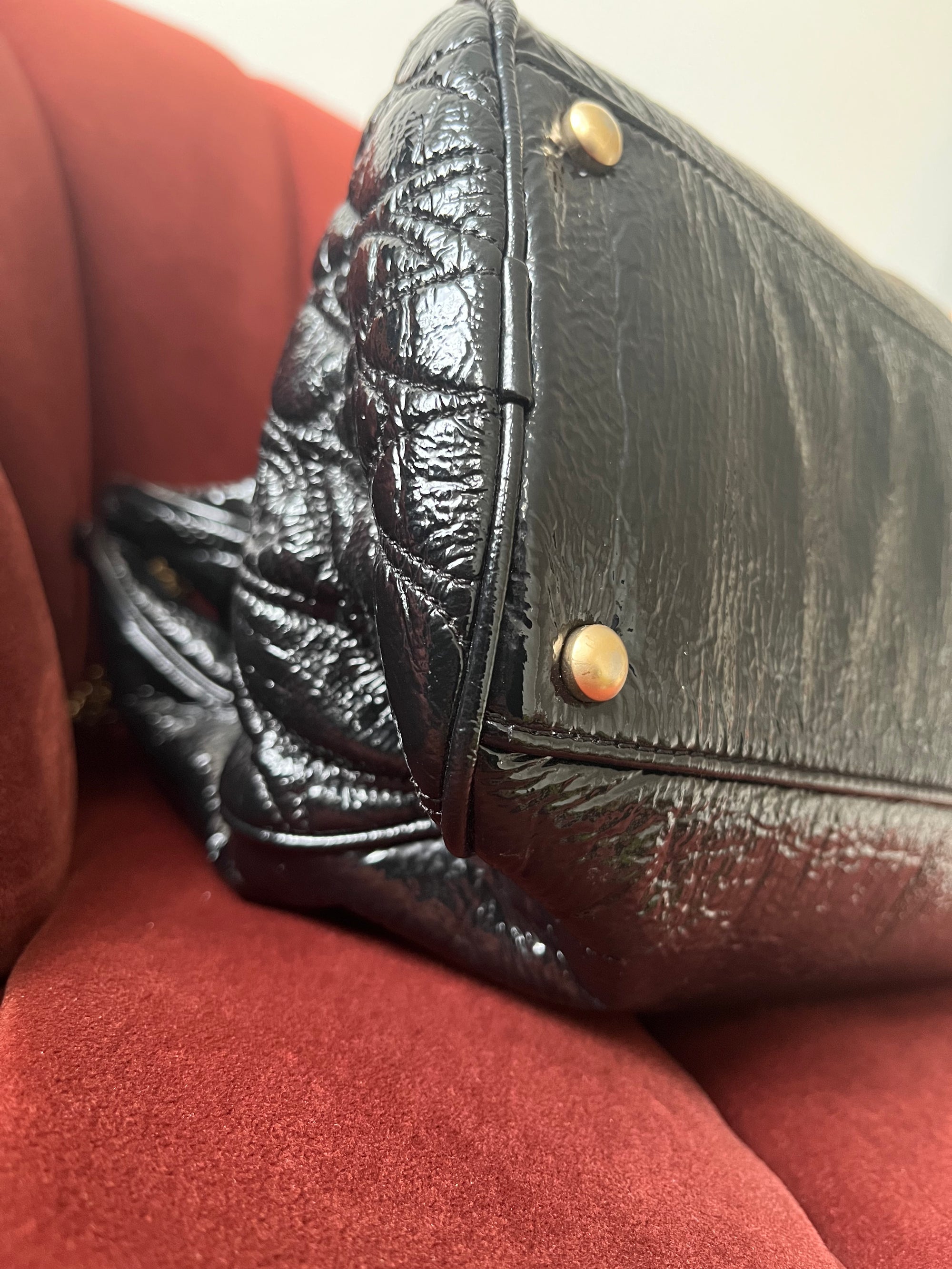 Chanel Rodeo Drive Patent Leather Hobo (2008)
