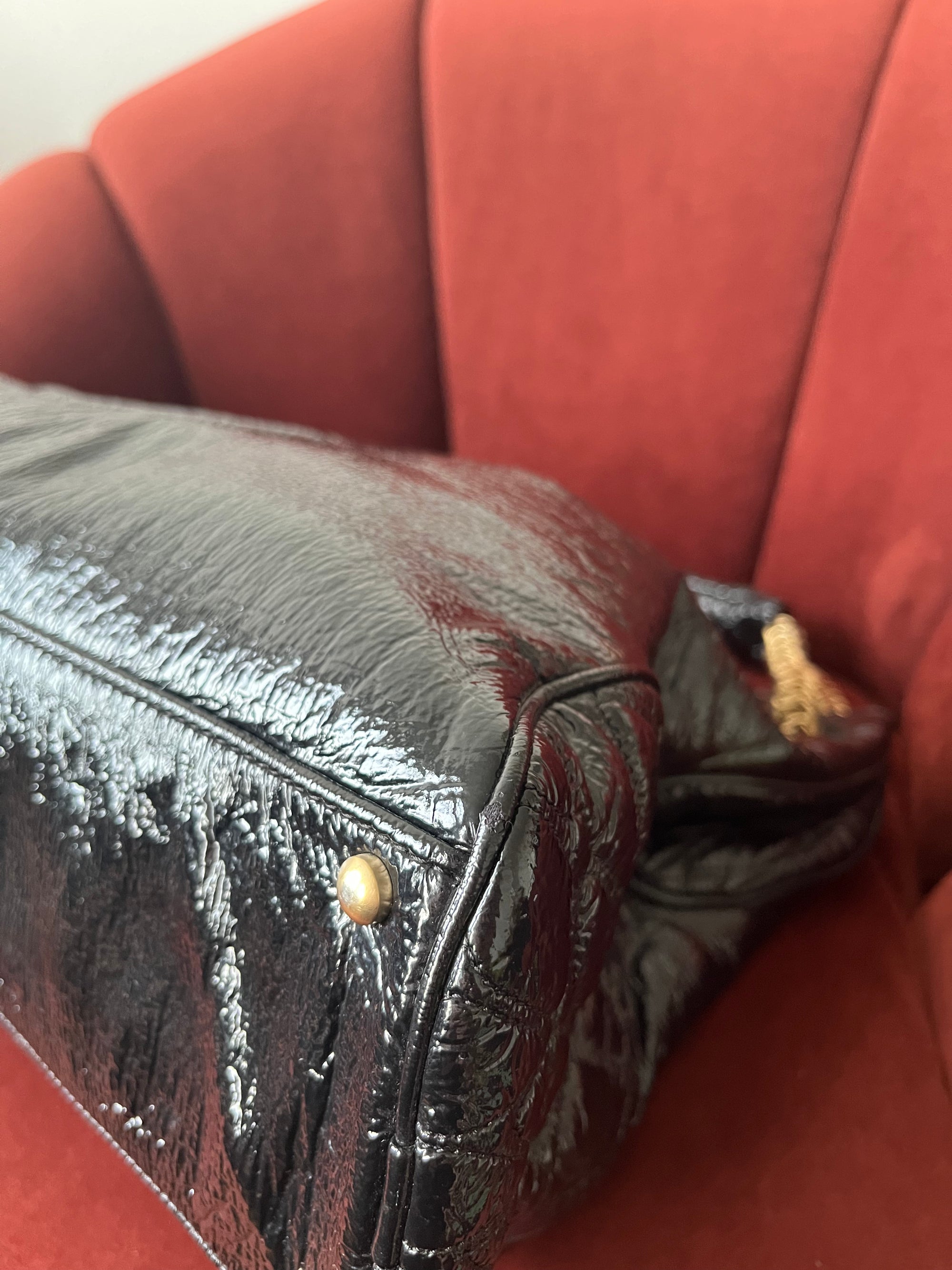 Chanel Rodeo Drive Patent Leather Hobo (2008)