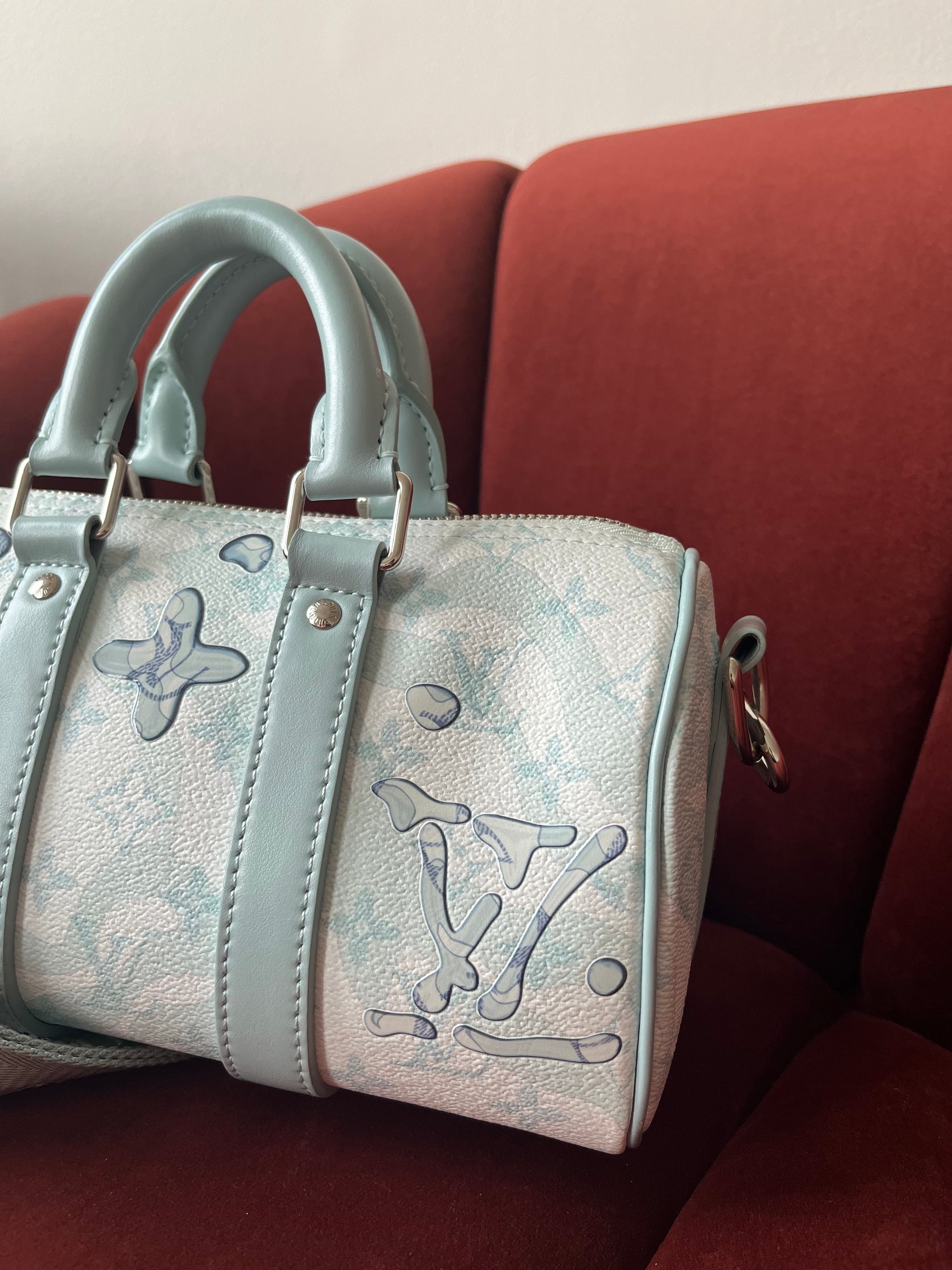Louis Vuitton Aquagarden Keepall Bandouliere 25