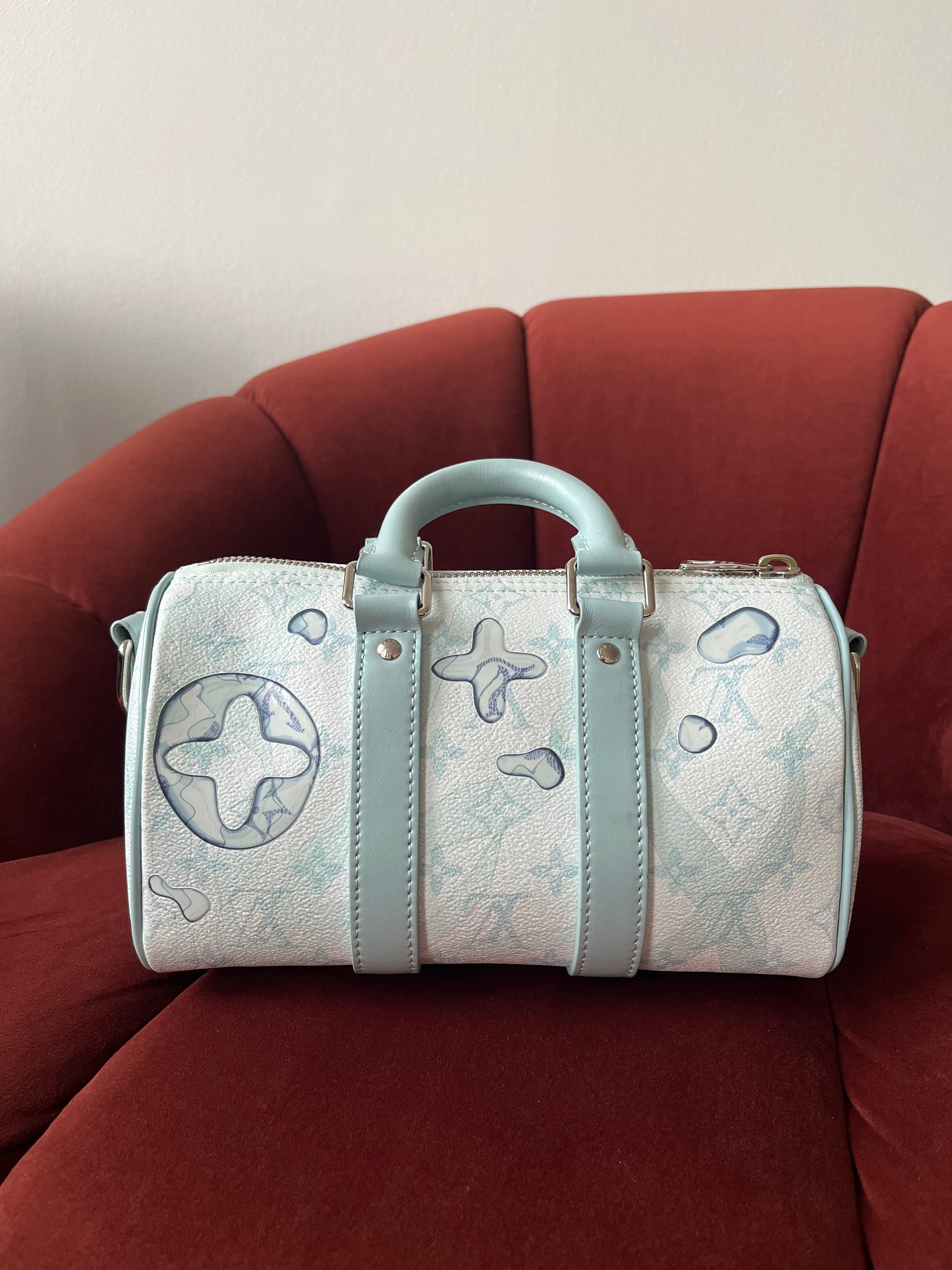 Louis Vuitton Aquagarden Keepall Bandouliere 25