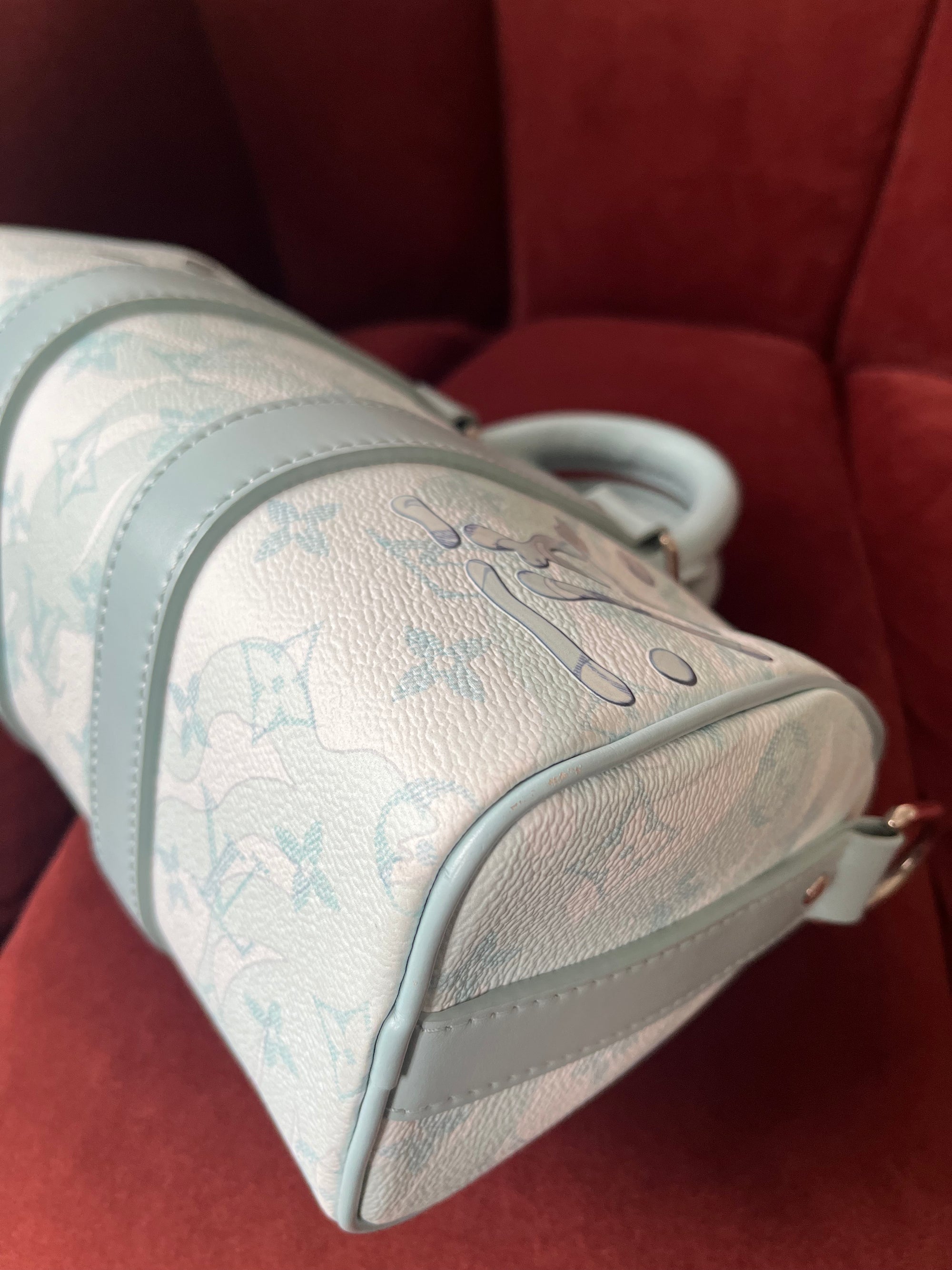 Louis Vuitton Aquagarden Keepall Bandouliere 25