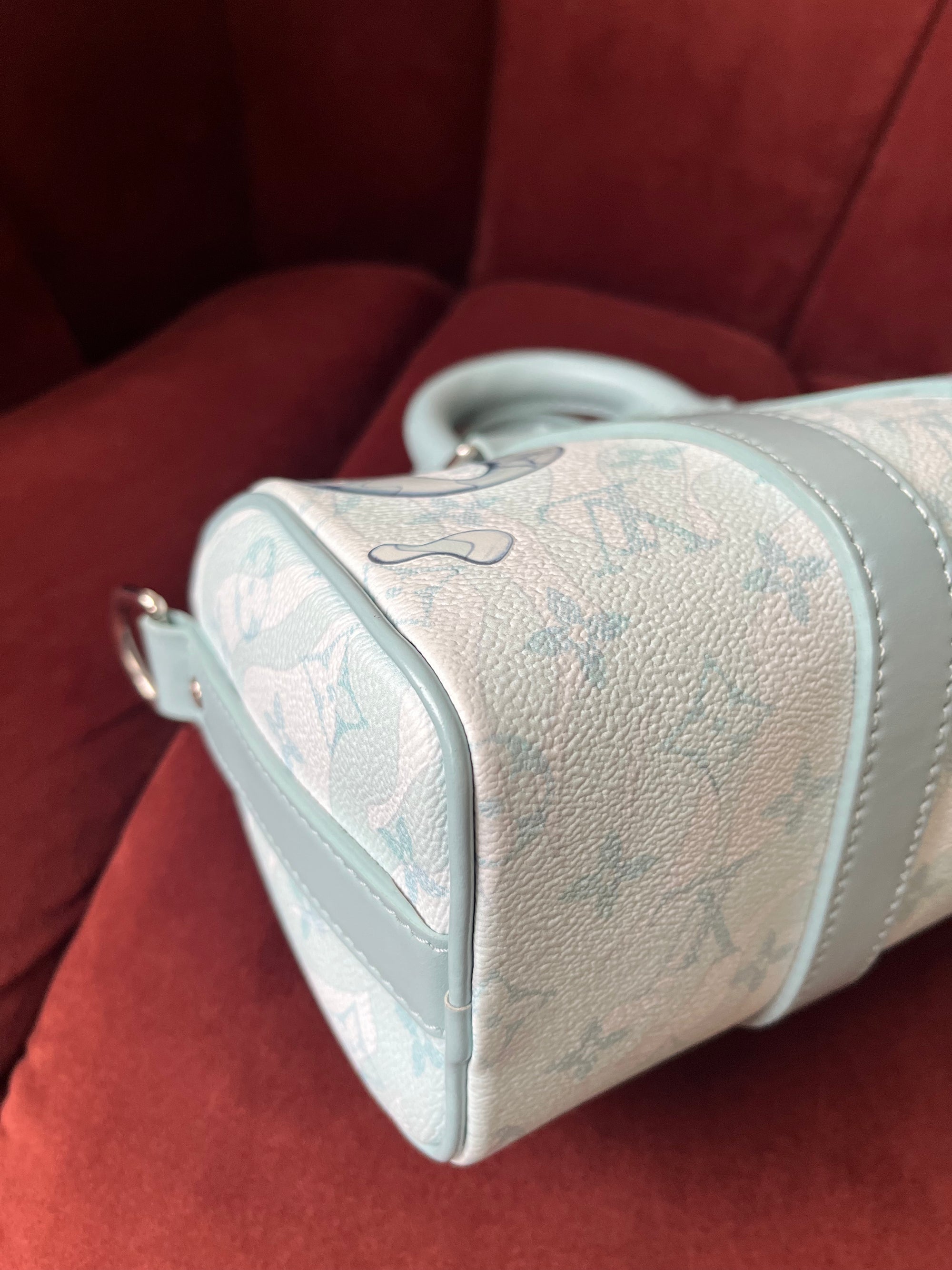 Louis Vuitton Aquagarden Keepall Bandouliere 25