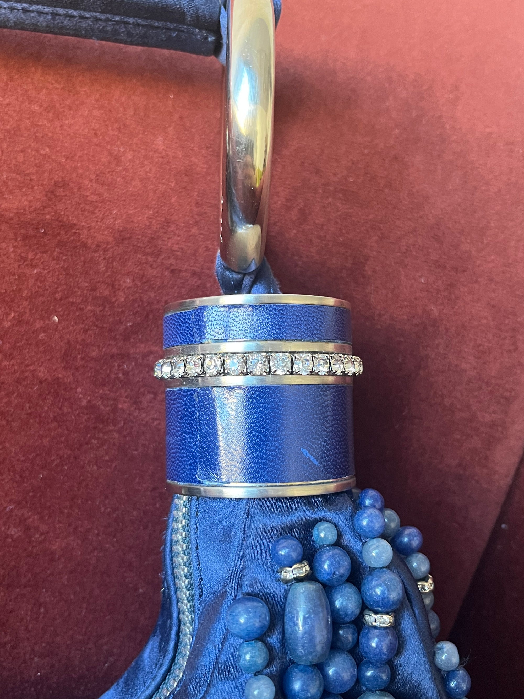 Chloe by Phoebe Philo Satin Beaded Bracelet Bag (2002)