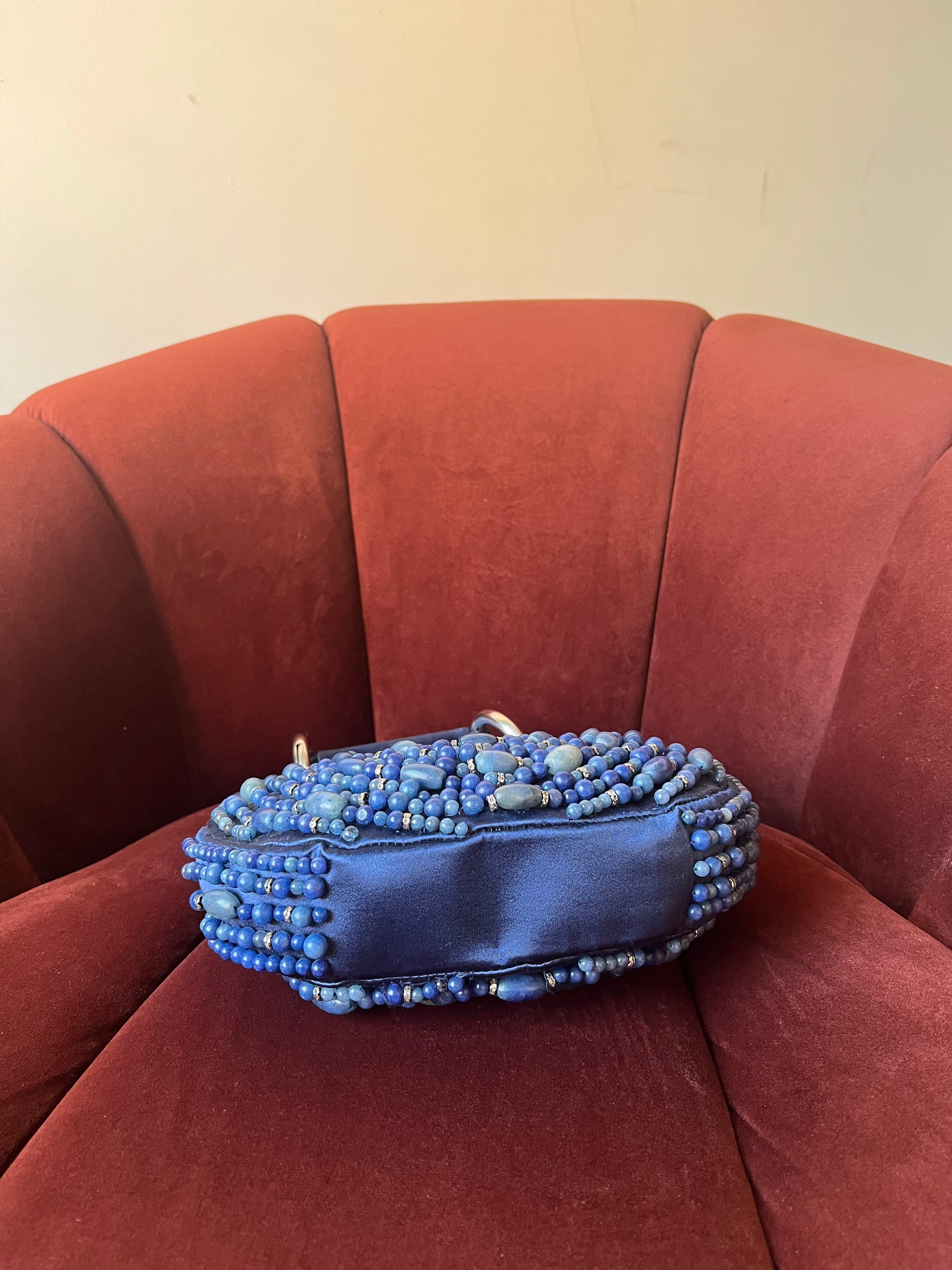 Chloe by Phoebe Philo Satin Beaded Bracelet Bag (2002)