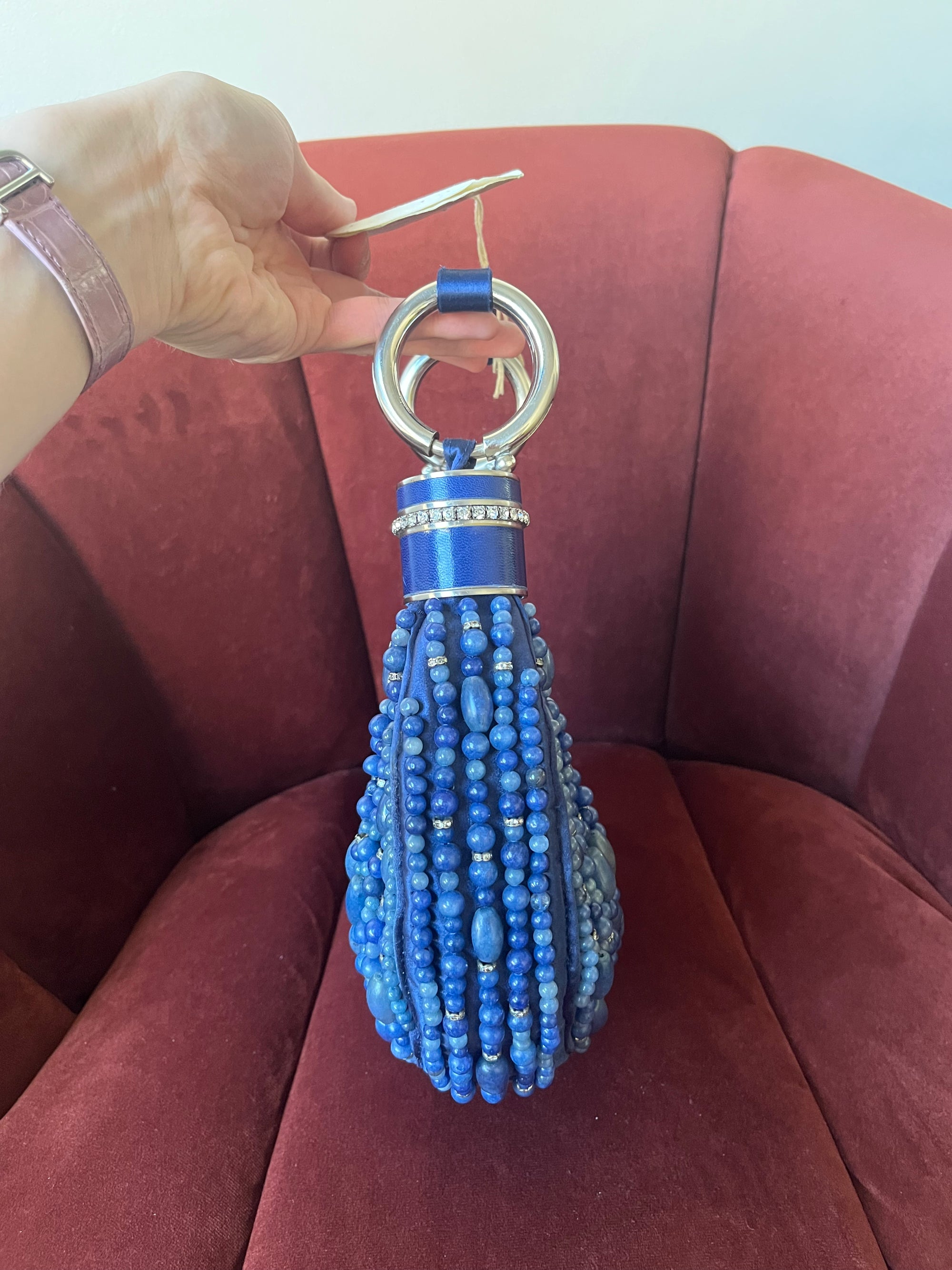Chloe by Phoebe Philo Satin Beaded Bracelet Bag (2002)
