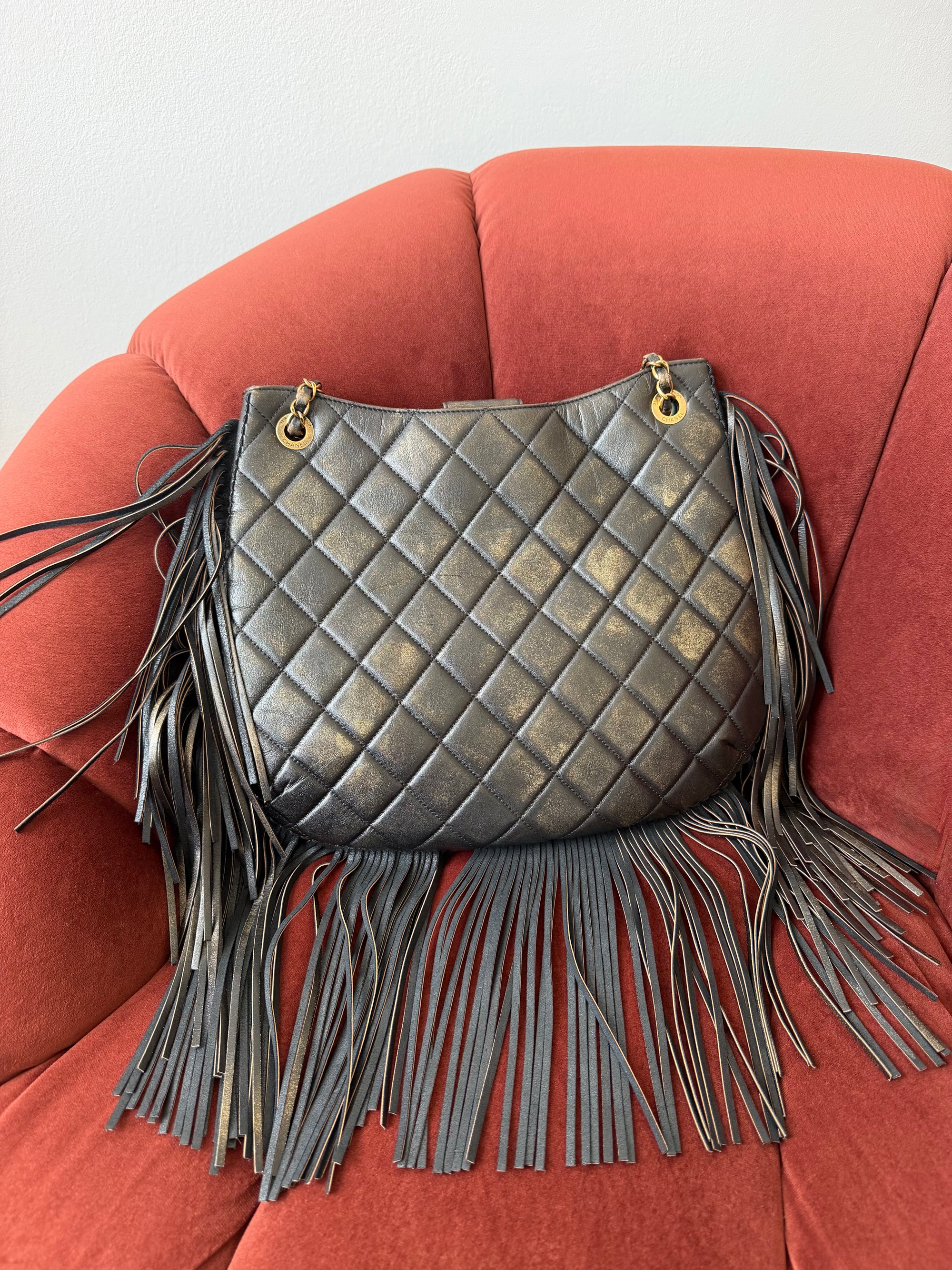 Chanel Paris-Dallas Metièrs D'Art Fringe Hobo (2014)