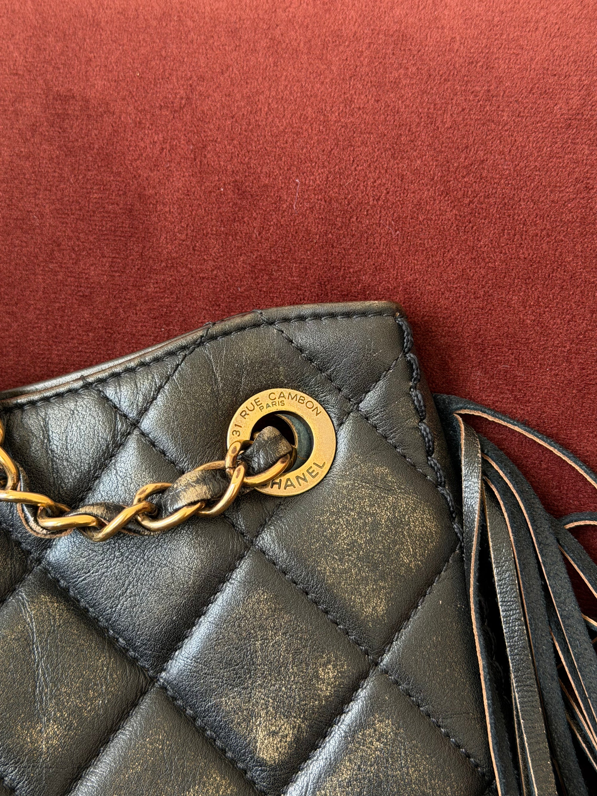 Chanel Paris-Dallas Metièrs D'Art Fringe Hobo (2014)