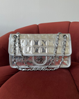 Chanel Silver Ice Cube Flap (2008)
