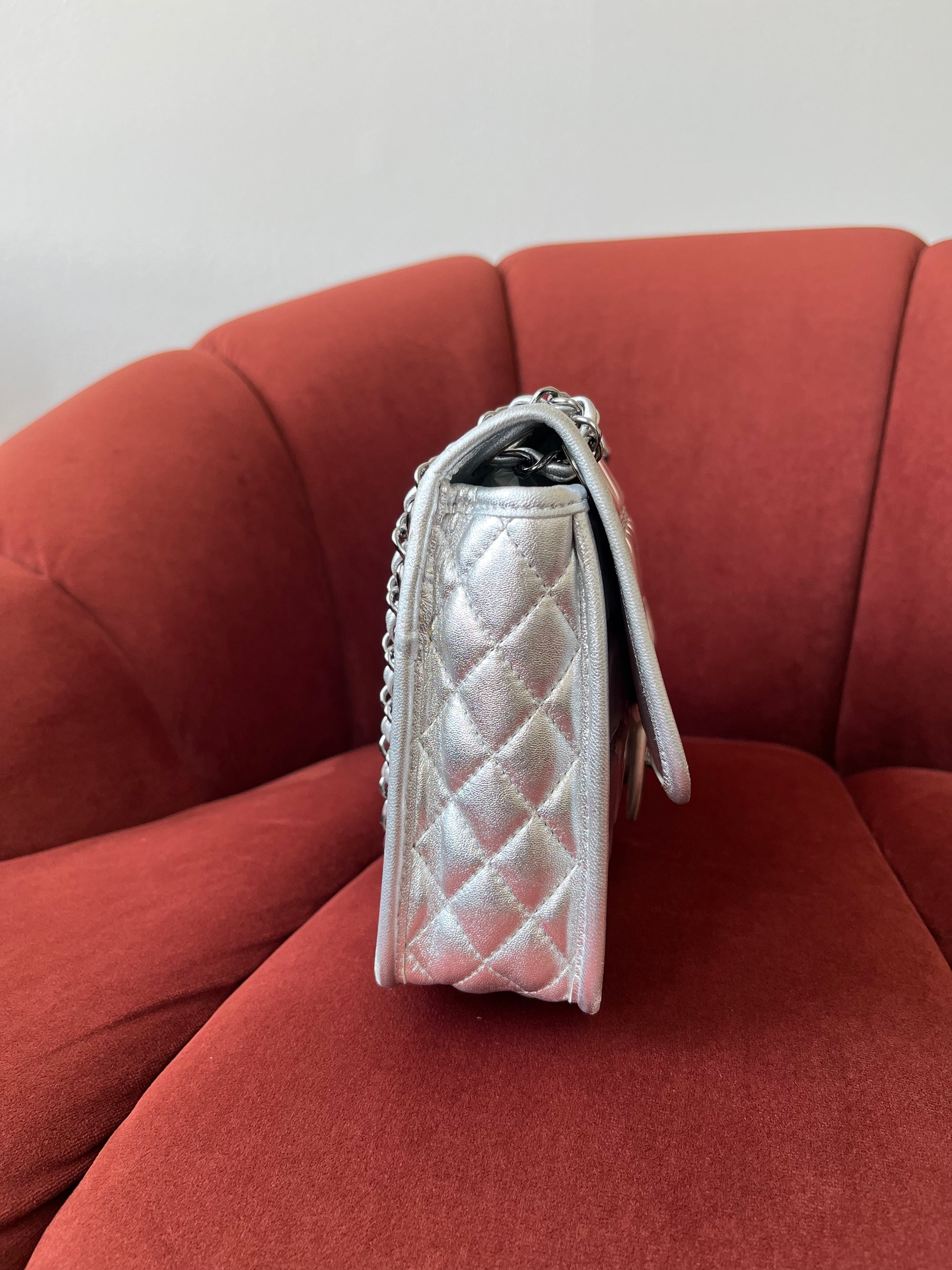 Chanel Silver Ice Cube Flap (2008)
