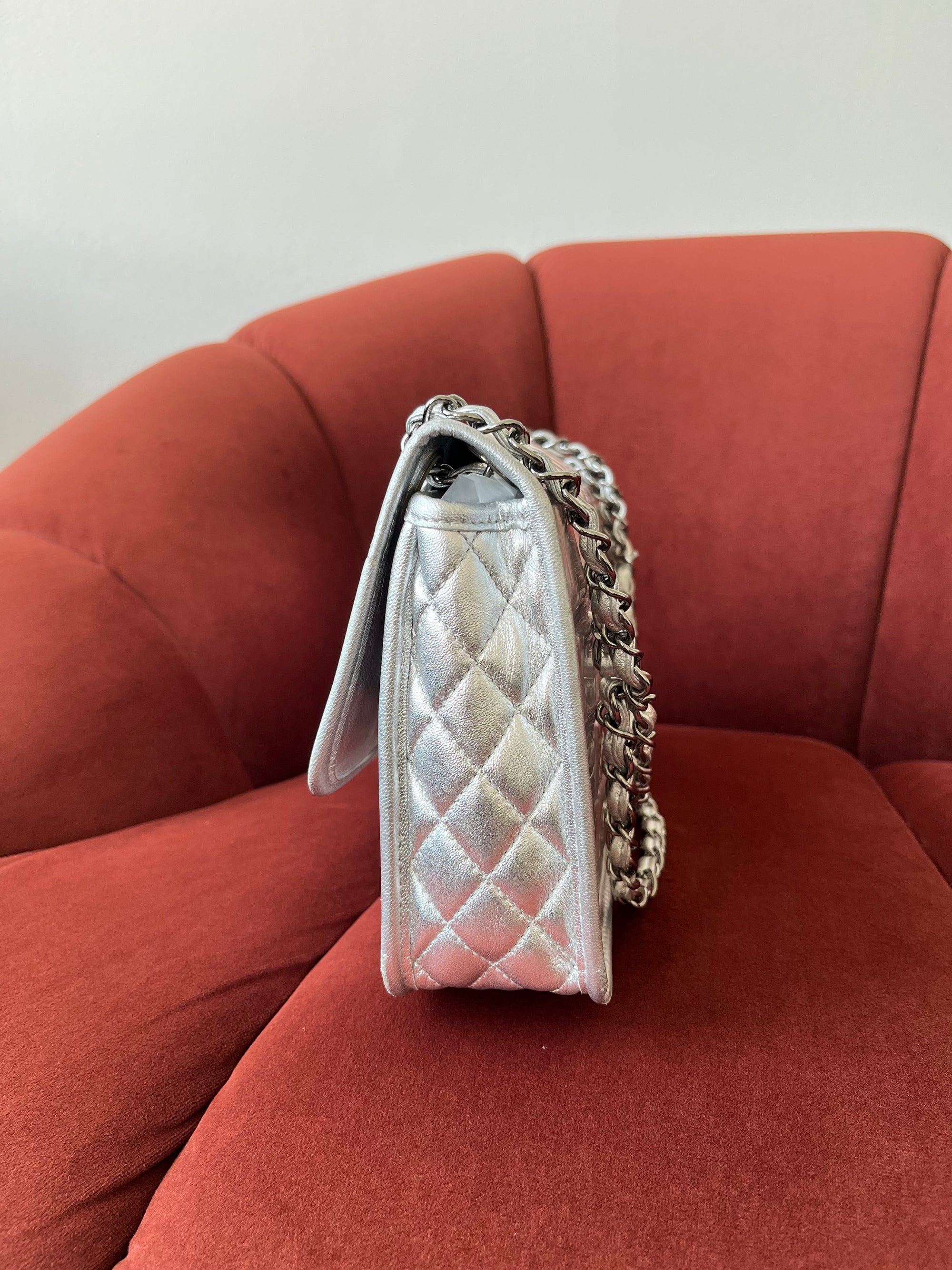 Chanel Silver Ice Cube Flap (2008)