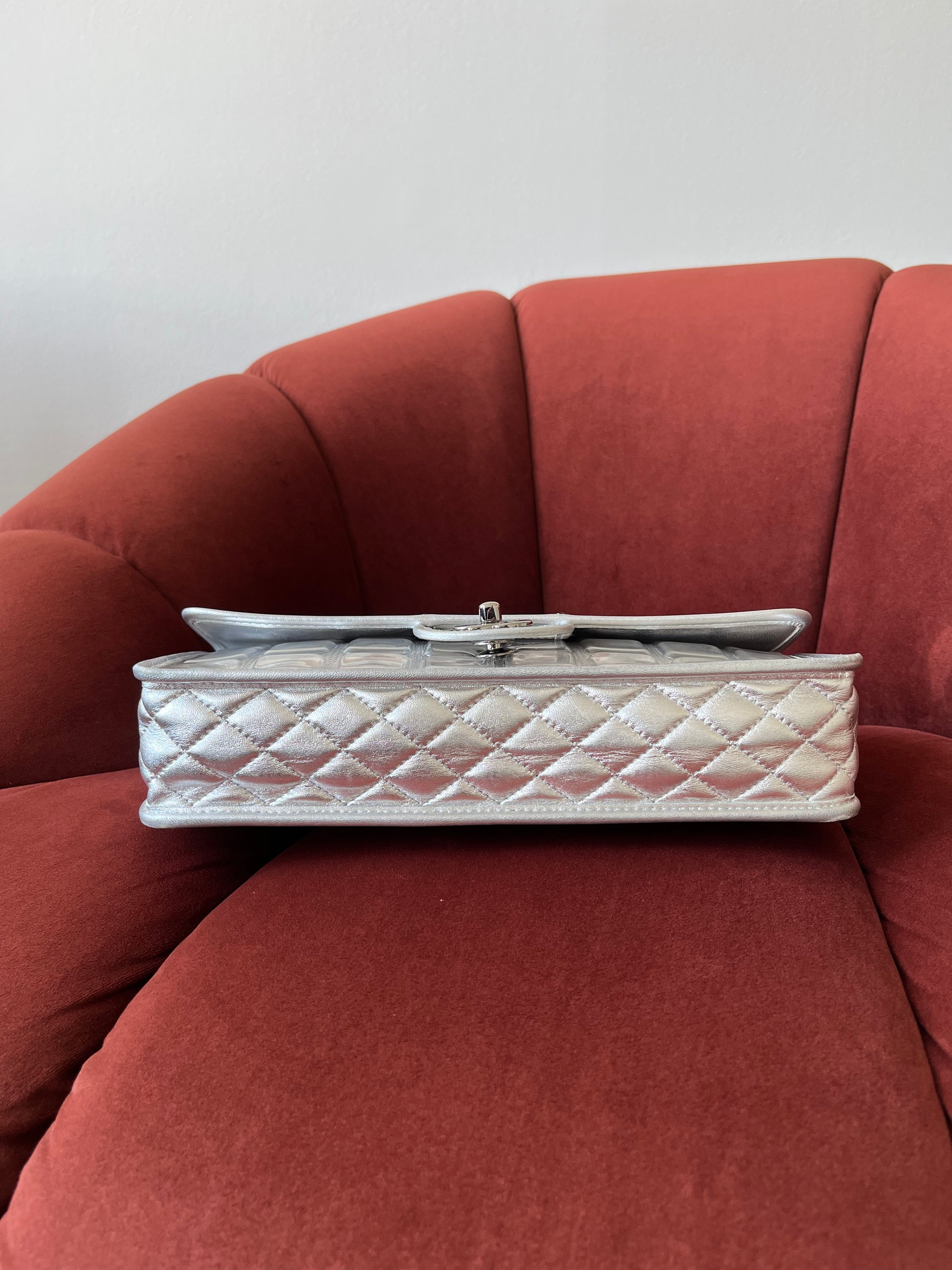 Chanel Silver Ice Cube Flap (2008)