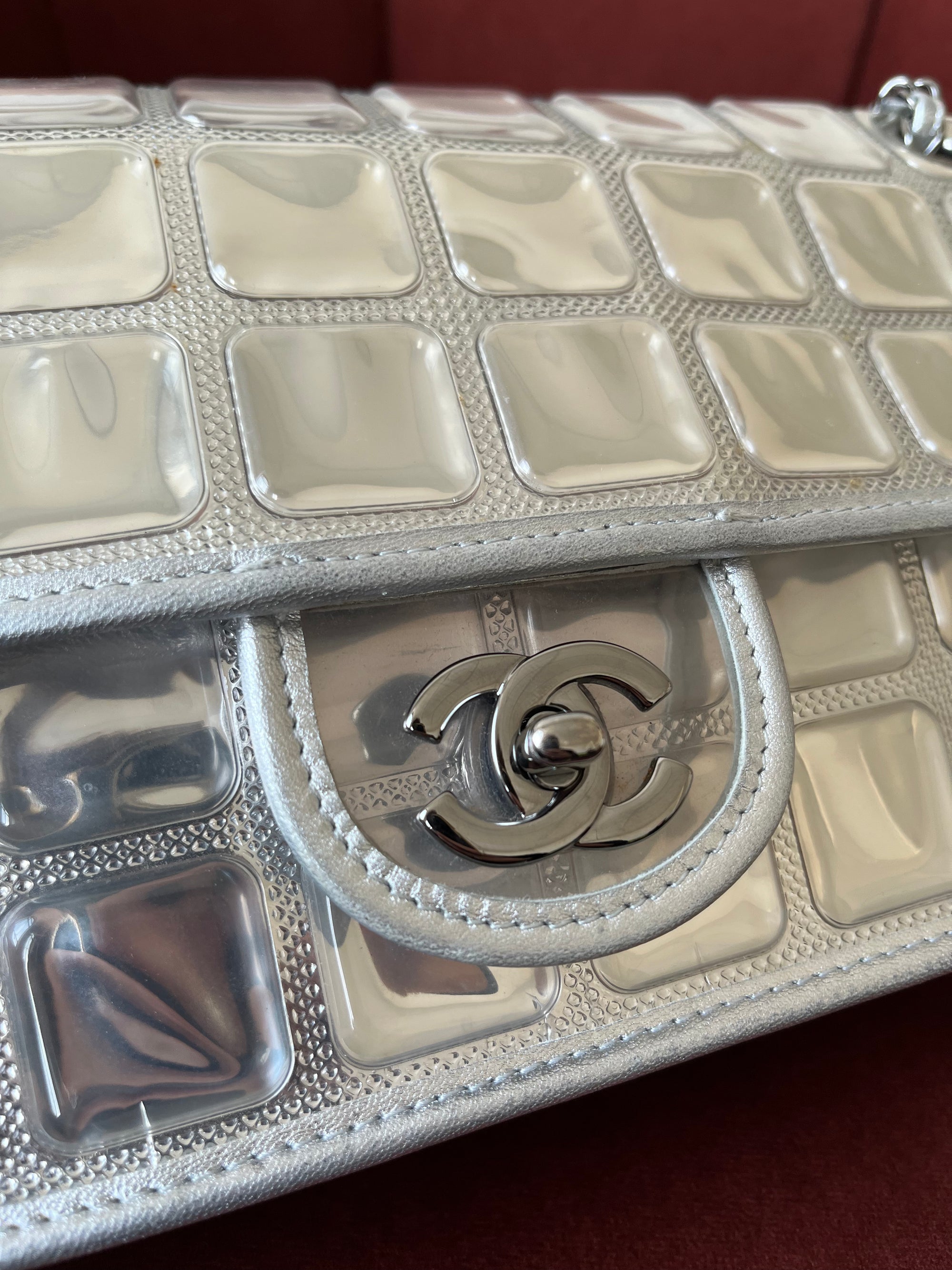 Chanel Silver Ice Cube Flap (2008)