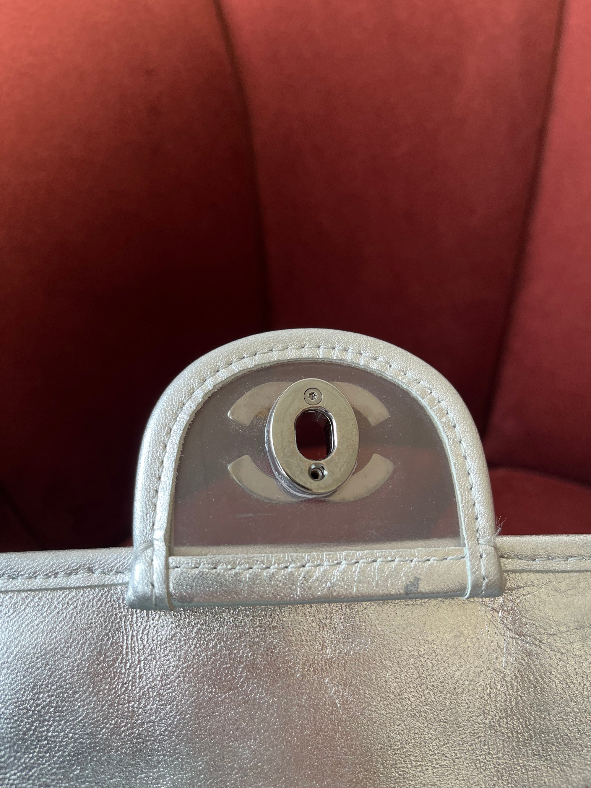 Chanel Silver Ice Cube Flap (2008)