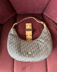 Dior Vintage Street Chic Half Moon Mini Hobo (2004)