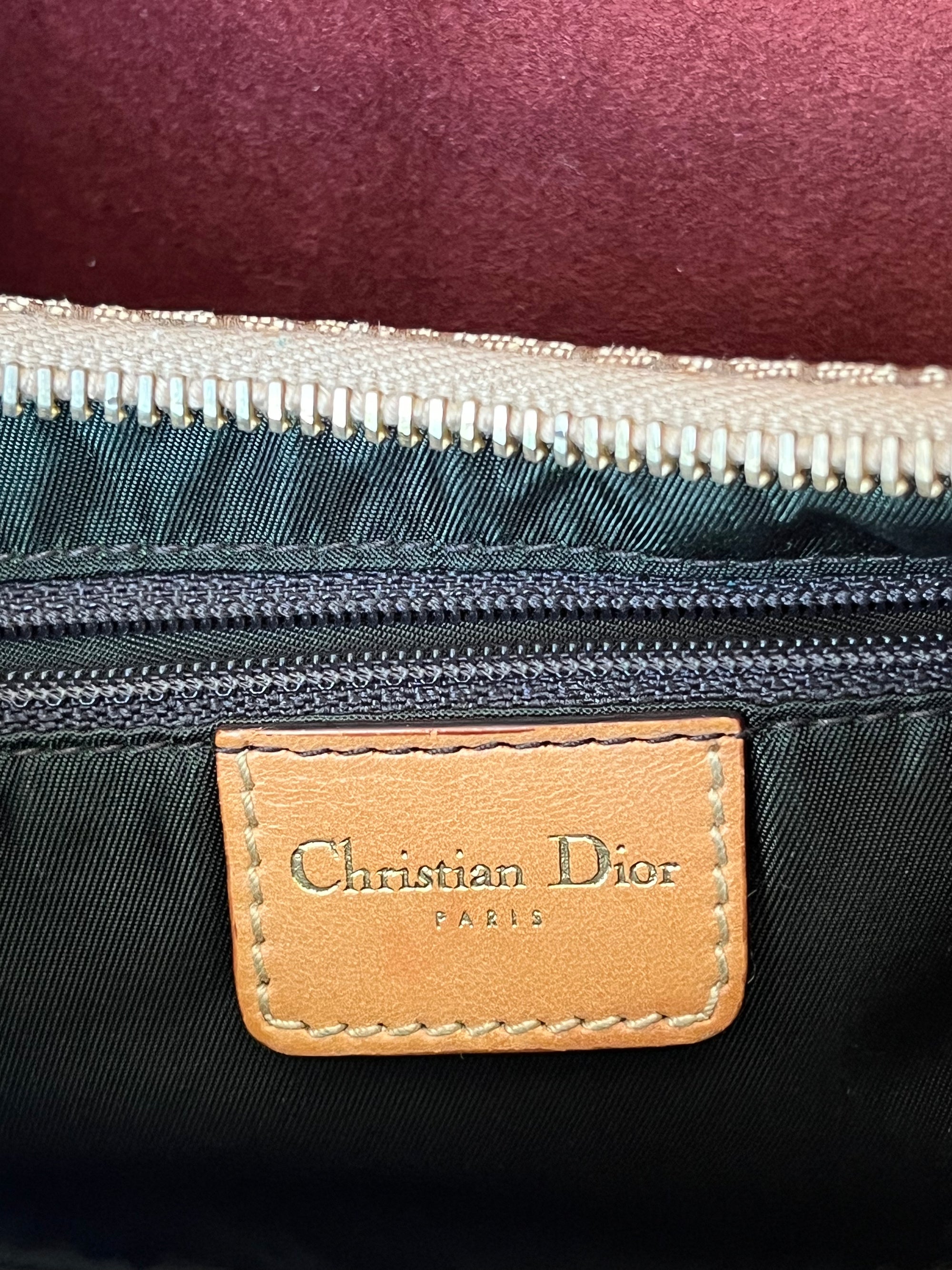 Dior Vintage Street Chic Half Moon Mini Hobo (2004)
