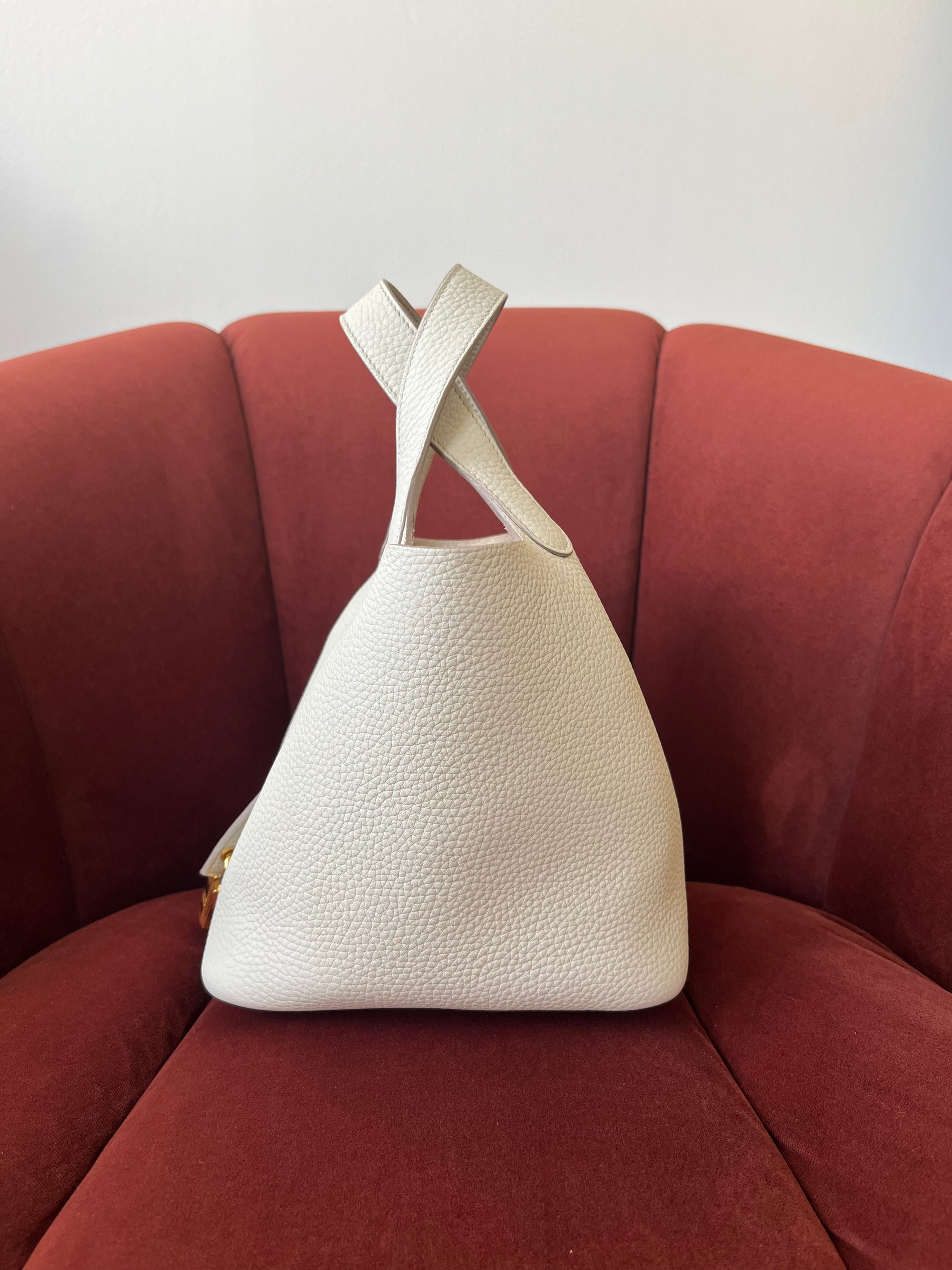 Hermès Picotin 18 In Craie Clemence (2023)