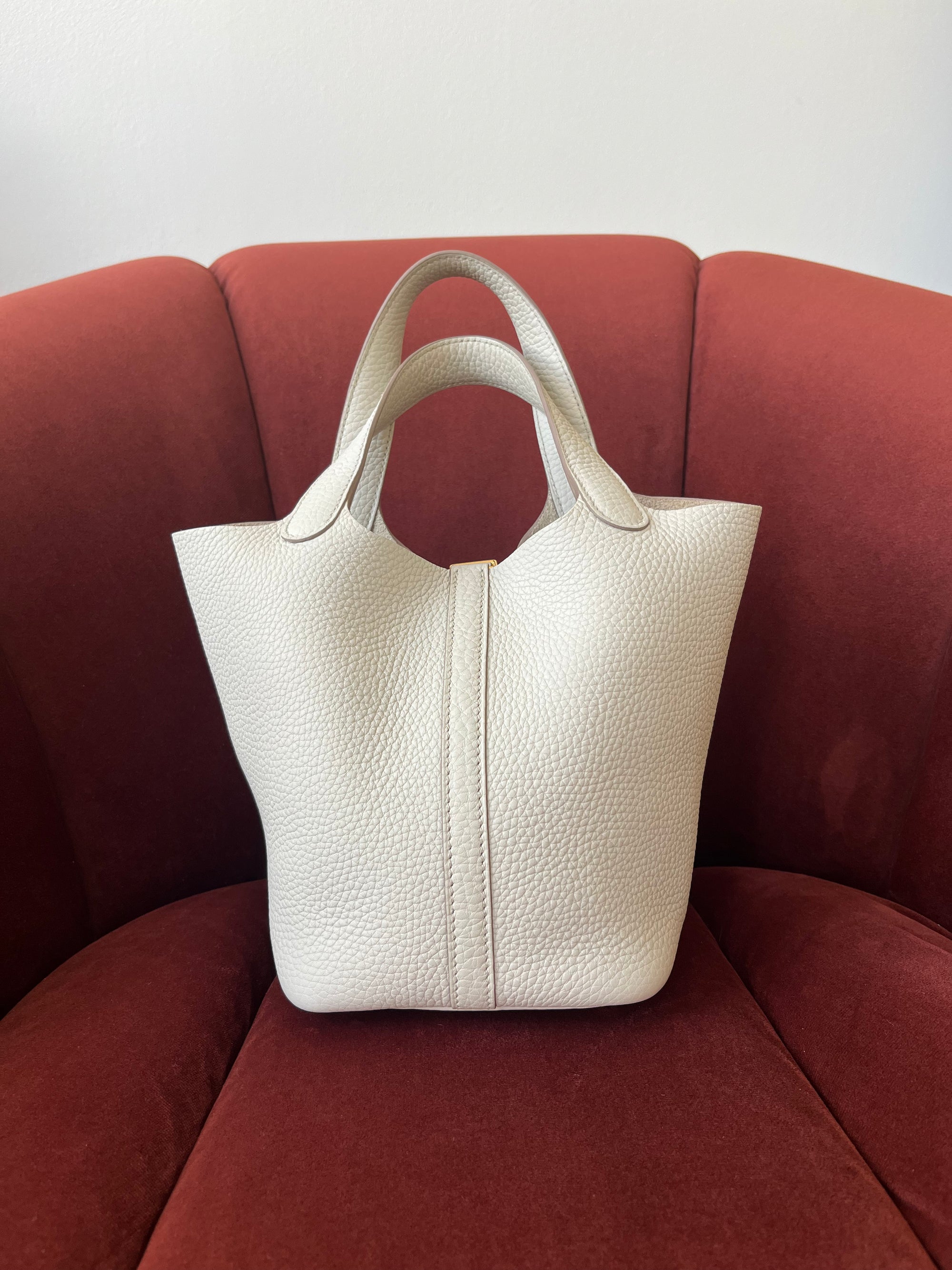 Hermès Picotin 18 In Craie Clemence (2023)