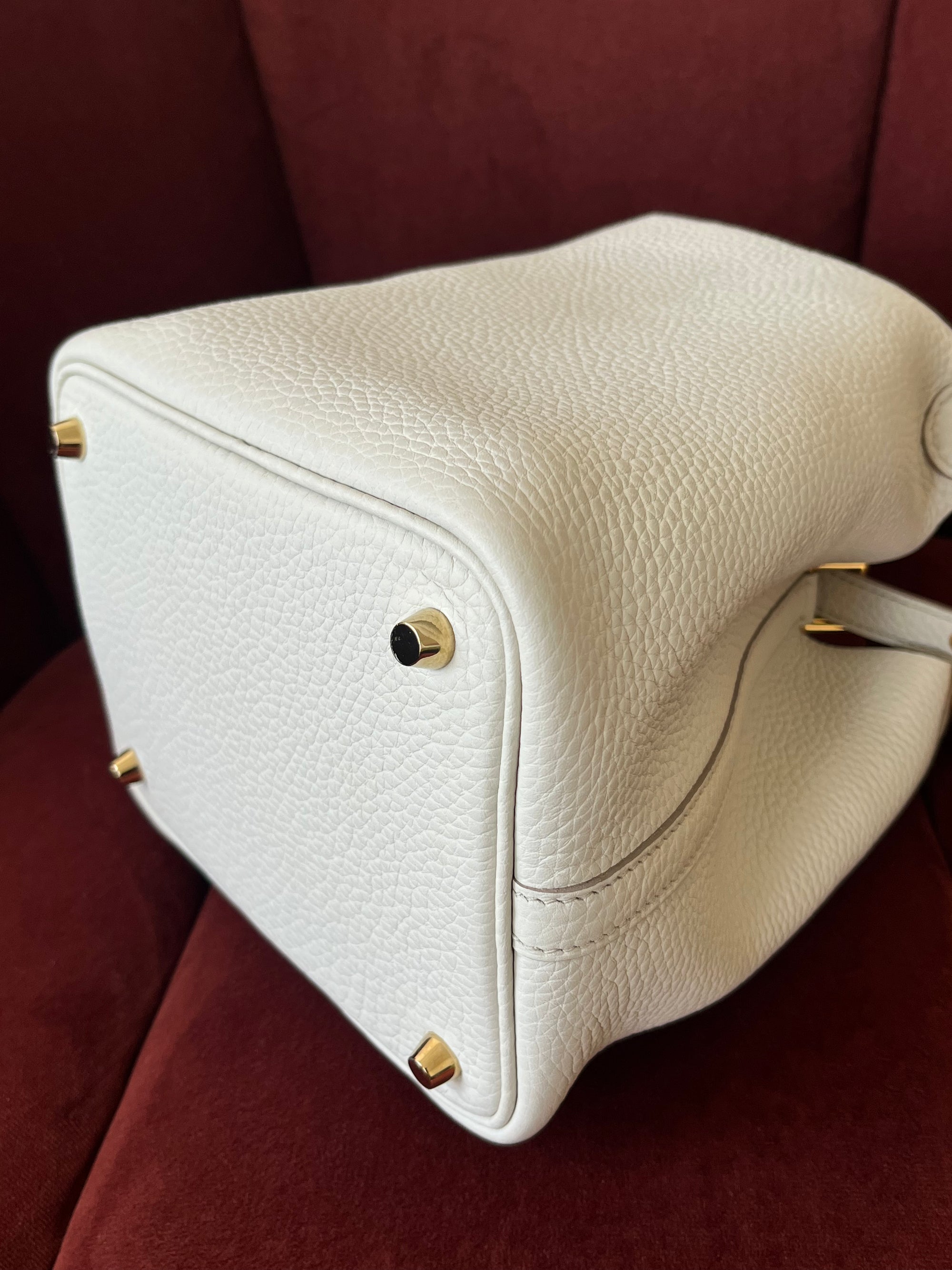 Hermès Picotin 18 In Craie Clemence (2023)