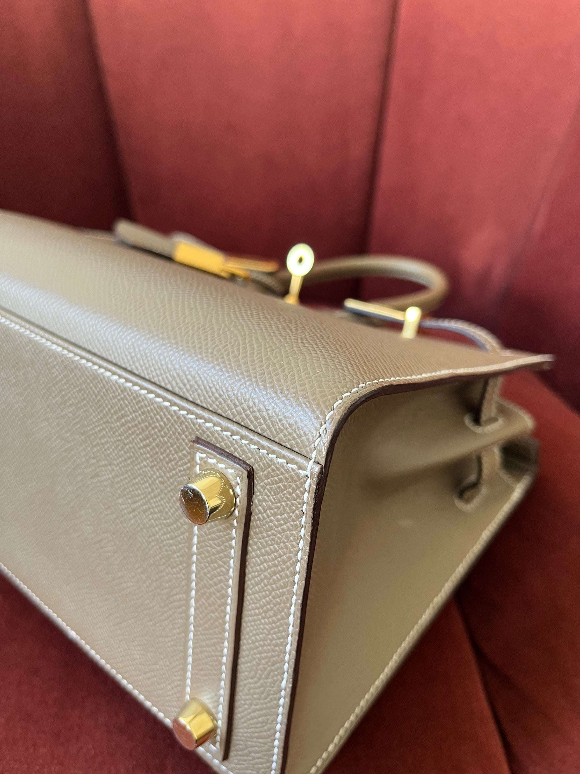 Hermès Birkin 25 Sellier In Etoupe Epsom (2020)
