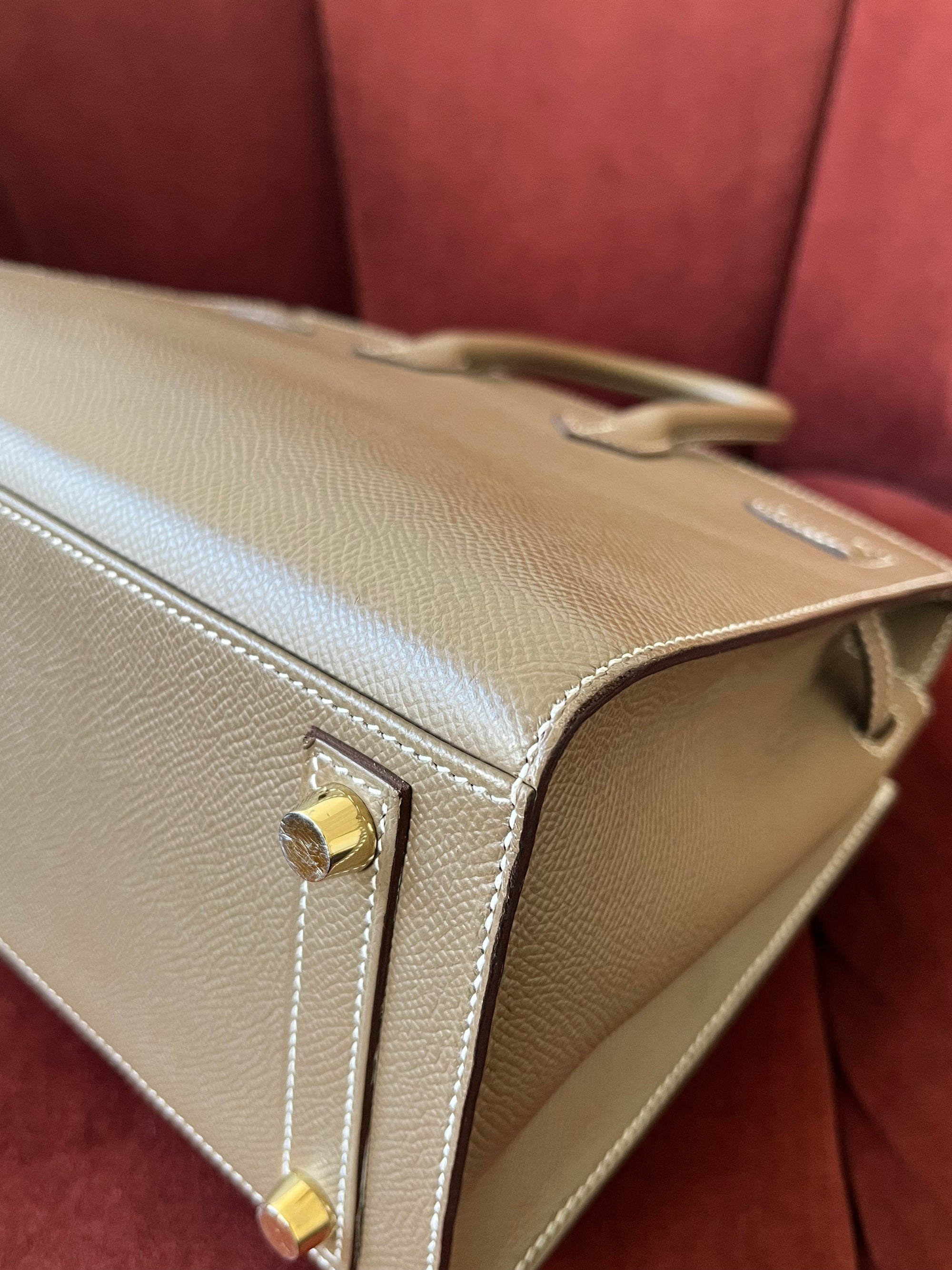 Hermès Birkin 25 Sellier In Etoupe Epsom (2020)