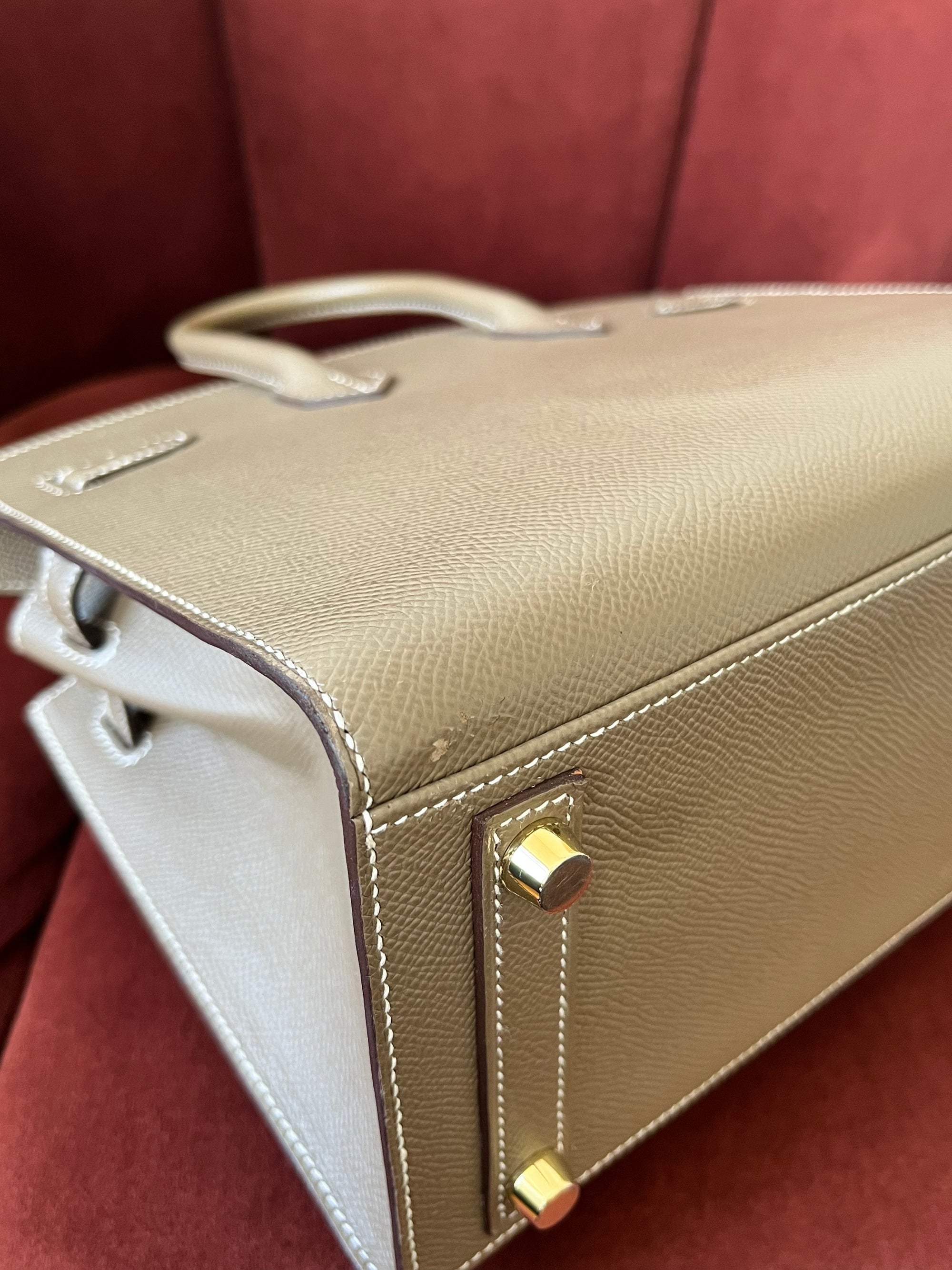 Hermès Birkin 25 Sellier In Etoupe Epsom (2020)