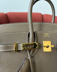 Hermès Birkin 25 Sellier In Etoupe Epsom (2020)