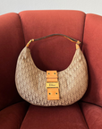Dior Vintage Street Chic Half Moon Mini Hobo (2004)