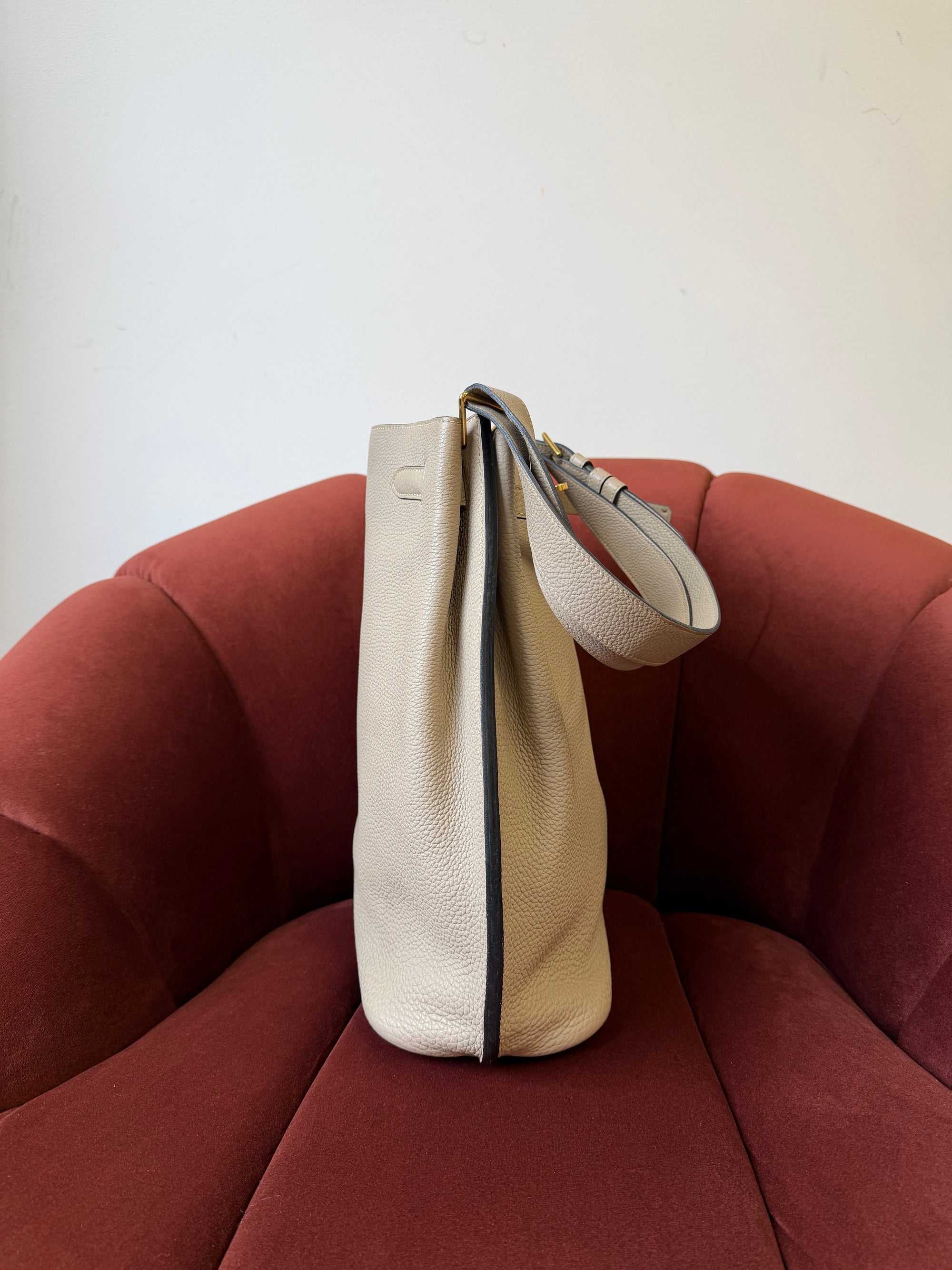 Hermès So Kelly 26 In Gris Tourterelle Togo (2008)