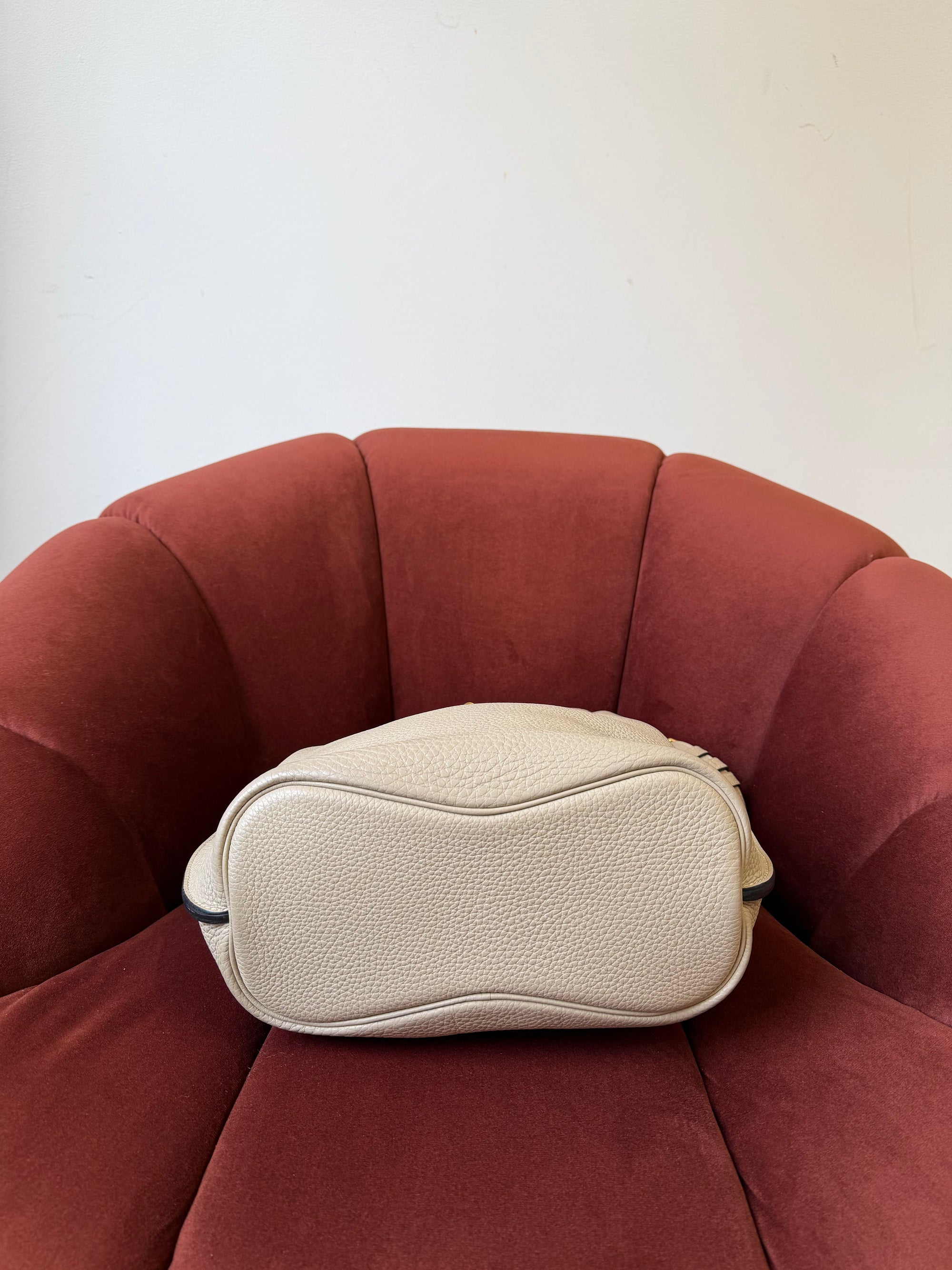 Hermès So Kelly 26 In Gris Tourterelle Togo (2008)